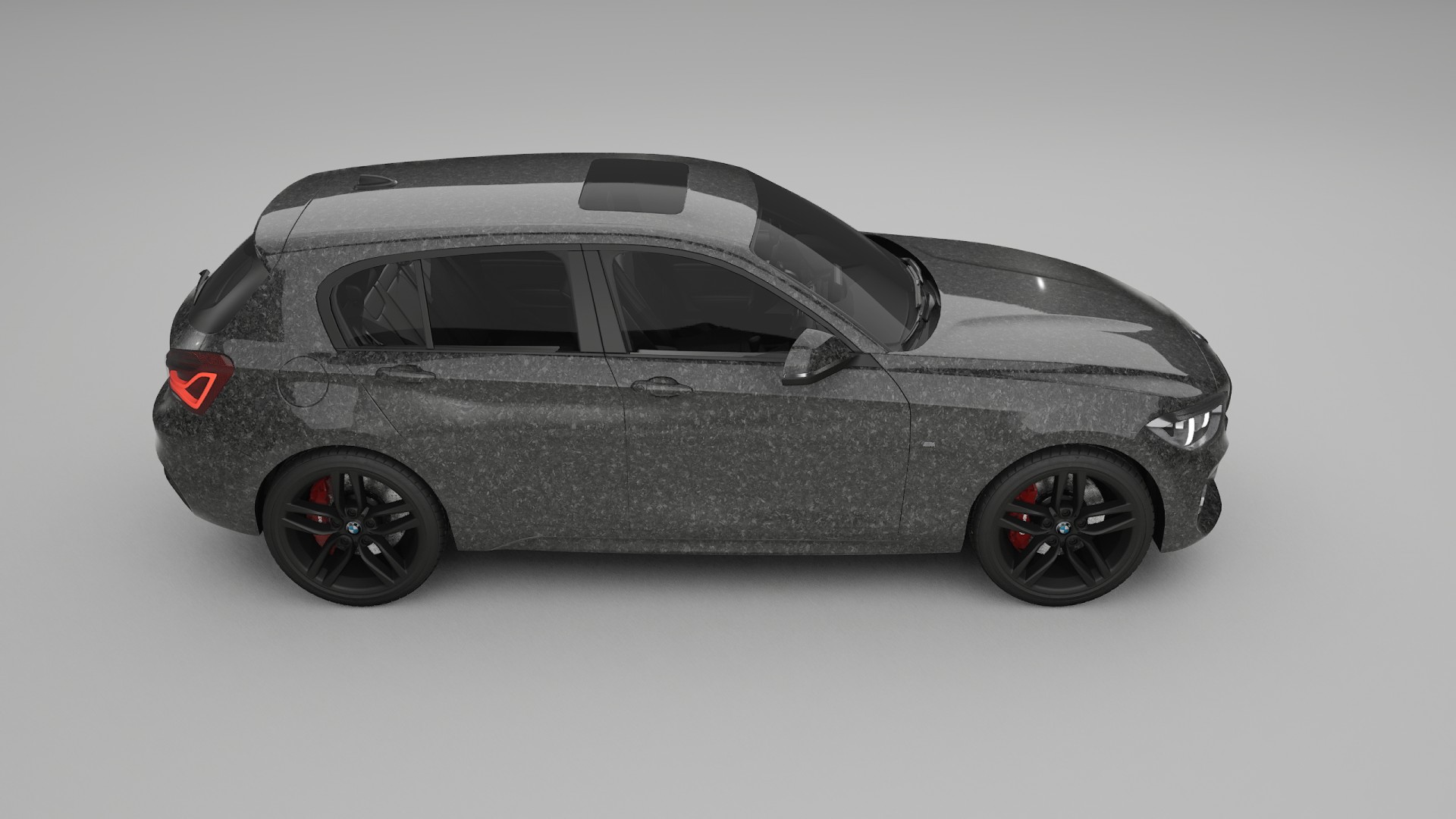BMW 1 F20 facelift LCI TPU Fényezésvédő Fólia | FORGED S Színváltós PPF – Teljesen Elővágott Készlet