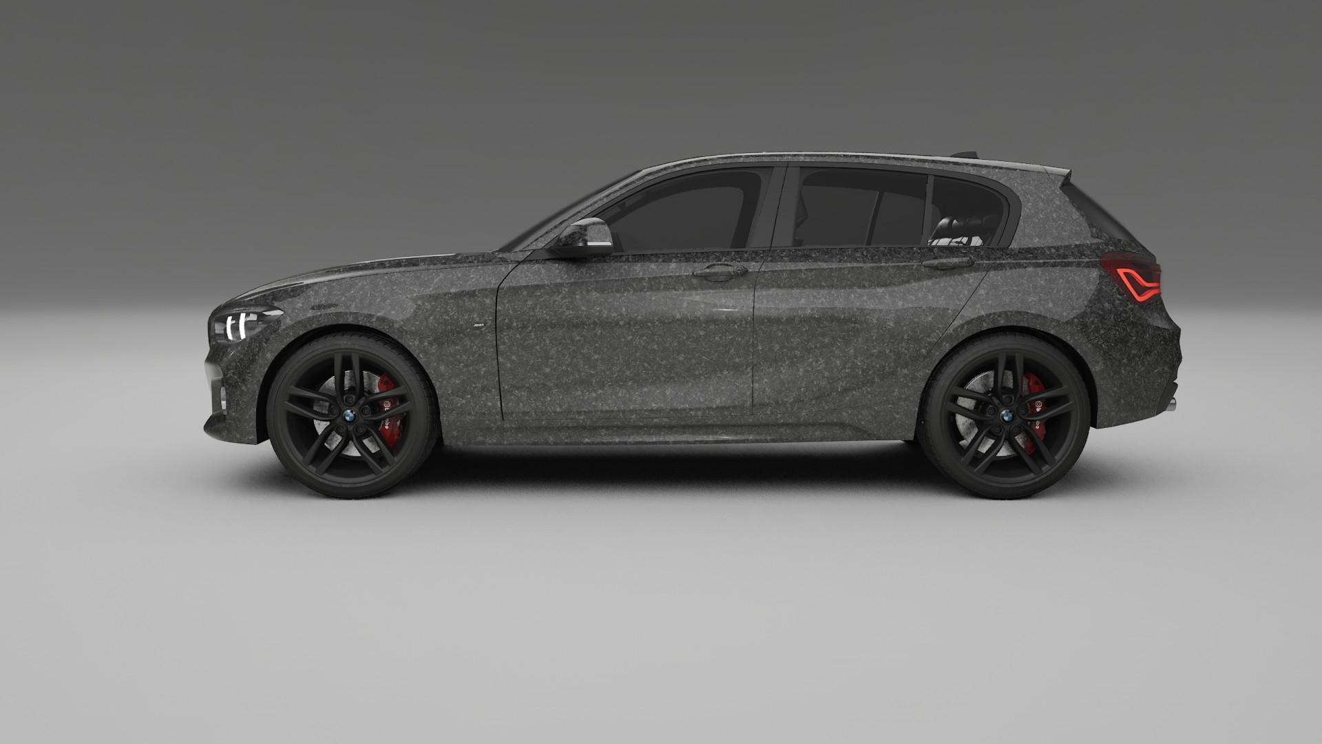 BMW 1 F20 facelift LCI TPU Fényezésvédő Fólia | FORGED S Színváltós PPF – Teljesen Elővágott Készlet