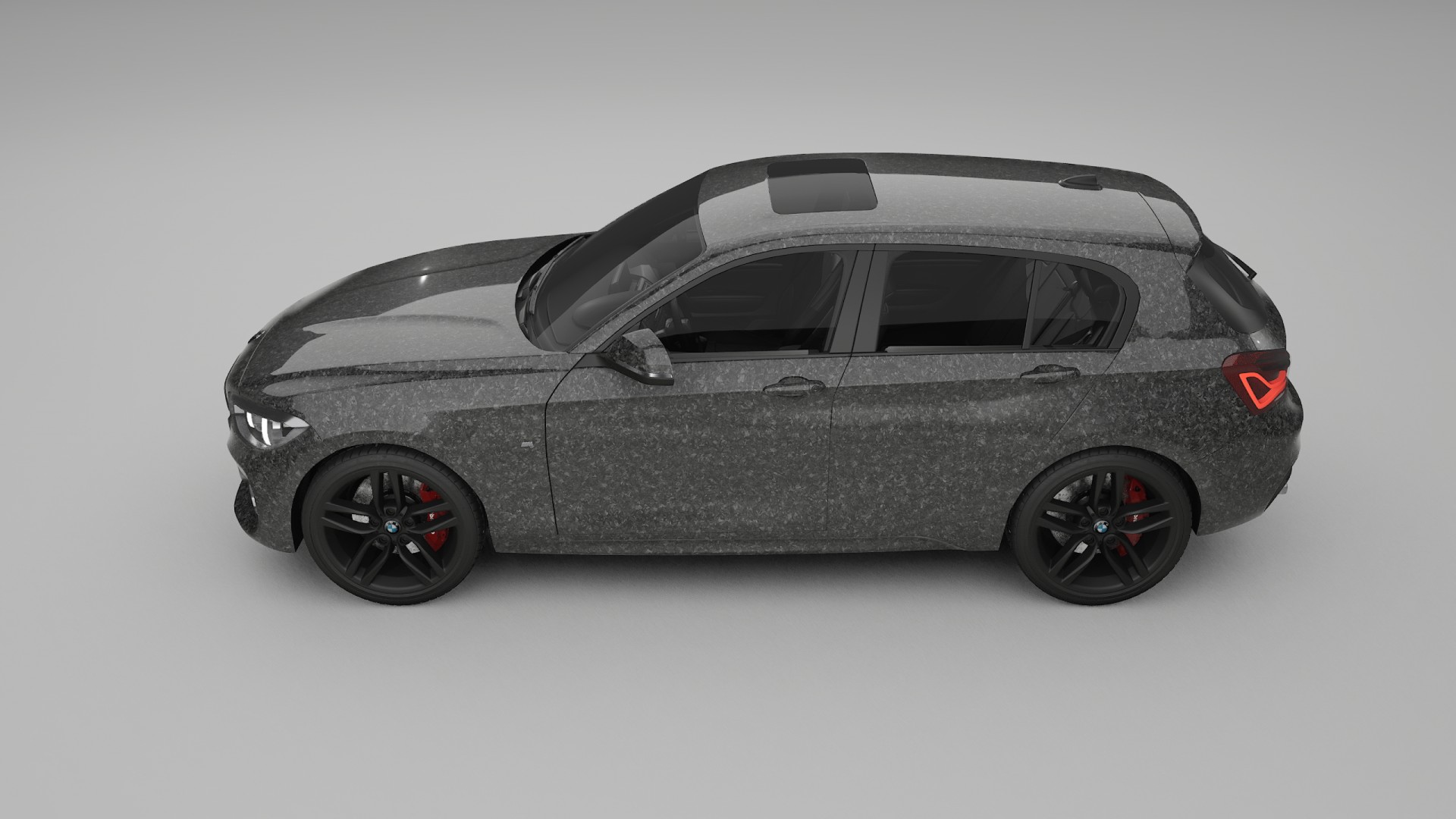 BMW 1 F20 facelift LCI TPU Fényezésvédő Fólia | FORGED S Színváltós PPF – Teljesen Elővágott Készlet