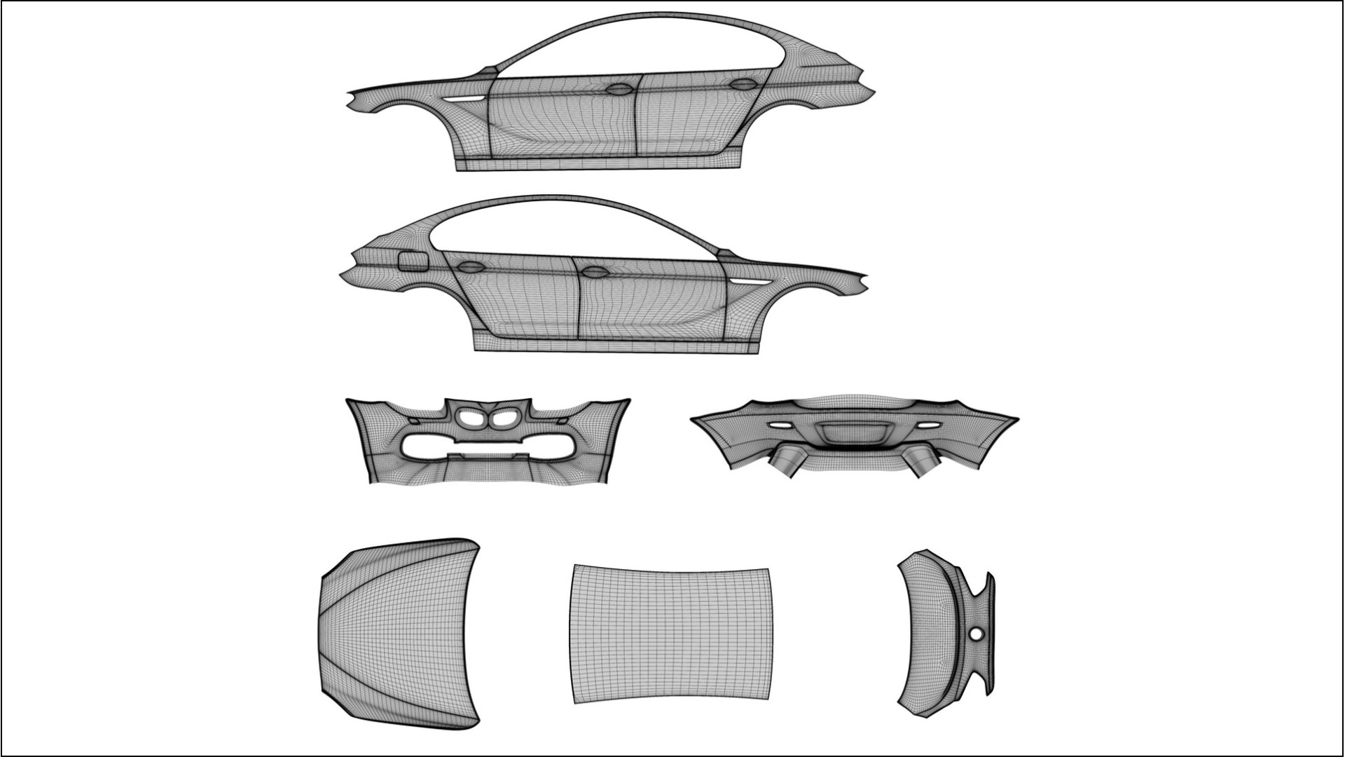 BMW 6 F06 TPU Fényezésvédő Fólia | FROST Színváltós PPF – Teljesen Elővágott Készlet