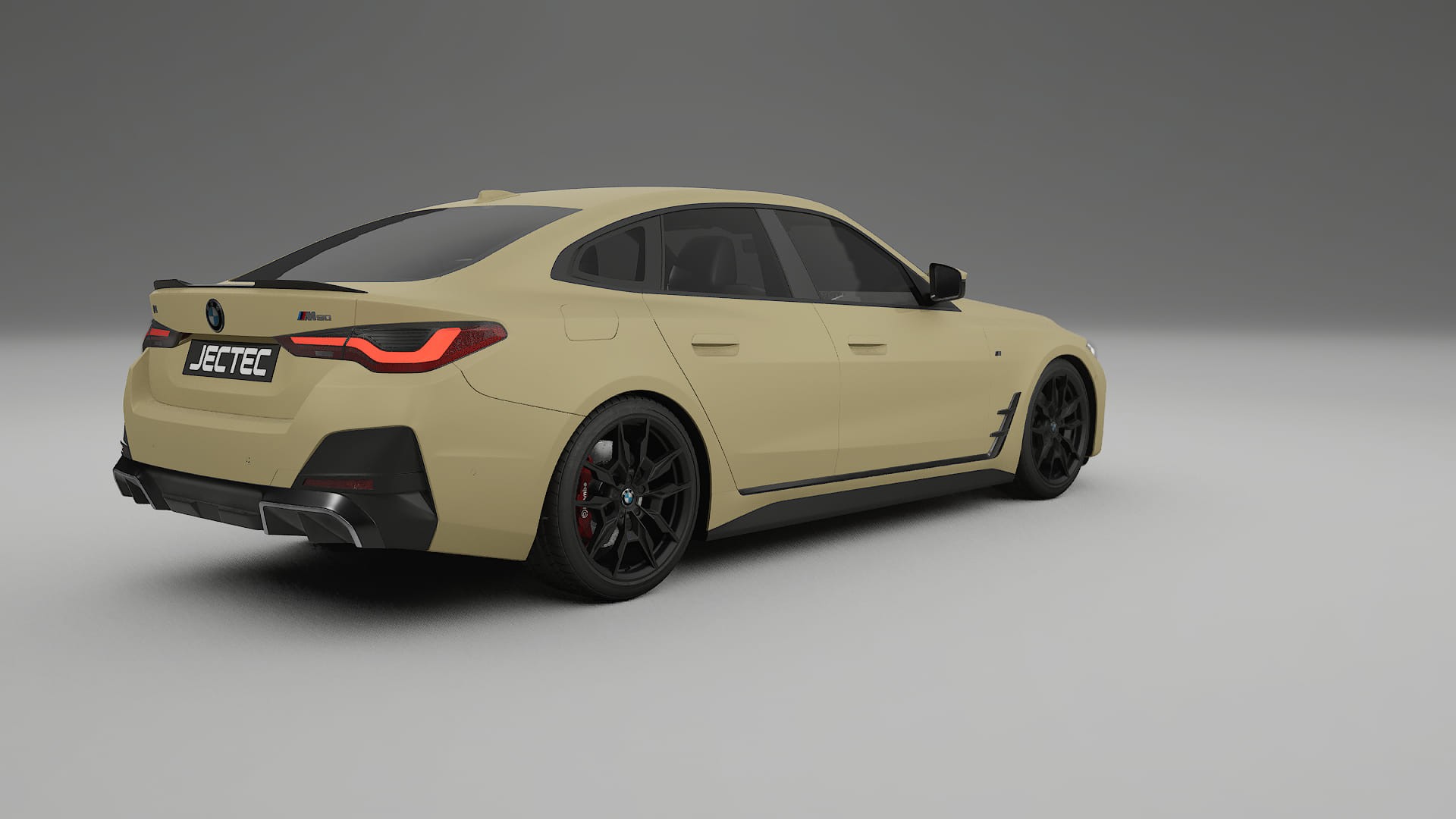 BMW I4 G26 M Package TPU Fényezésvédő Fólia | SAND Színváltós PPF – Teljesen Elővágott Készlet