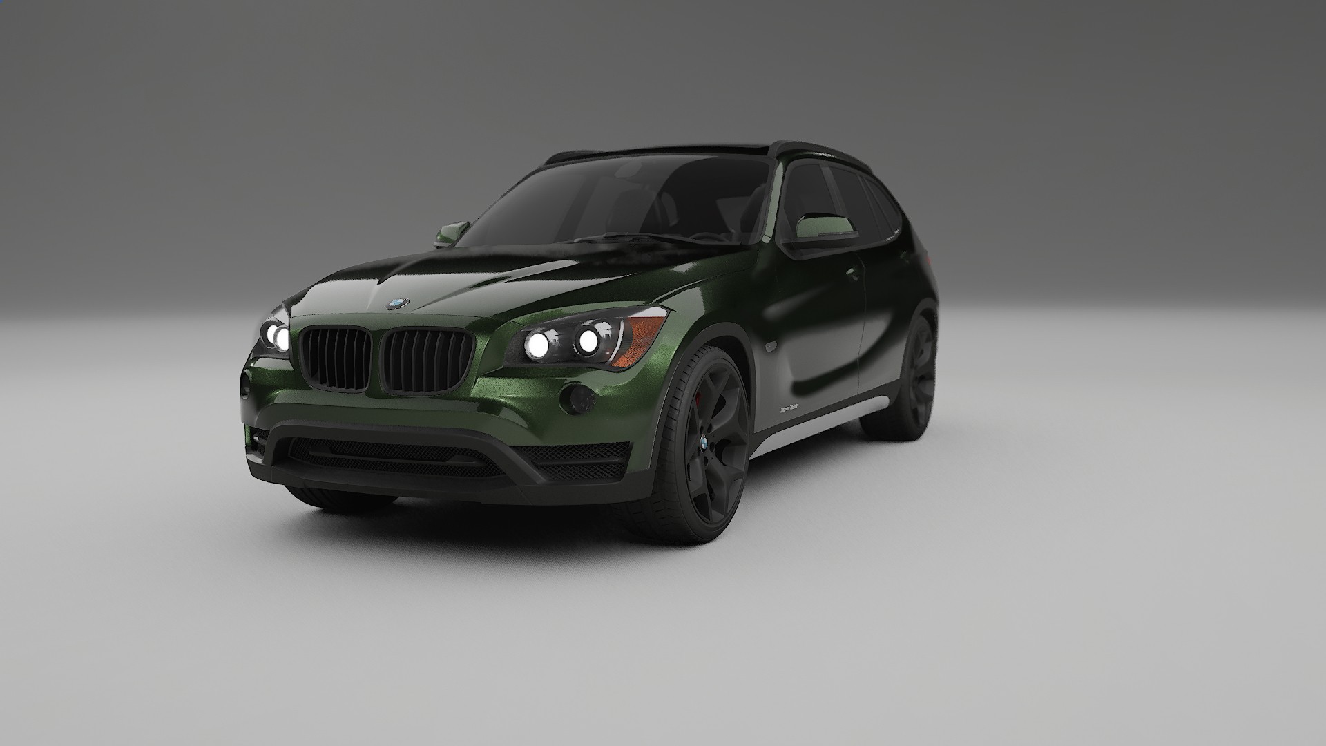 BMW X1 E84 TPU Fényezésvédő Fólia | LAGOON Színváltós PPF – Teljesen Elővágott Készlet