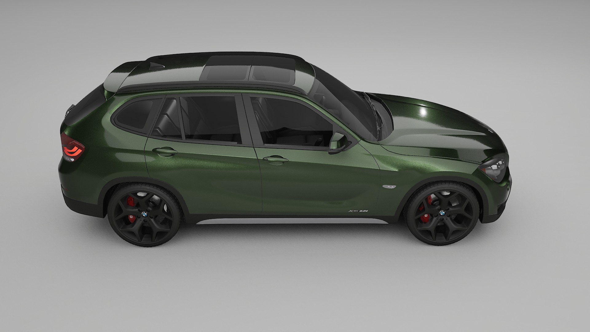 BMW X1 E84 TPU Fényezésvédő Fólia | LAGOON Színváltós PPF – Teljesen Elővágott Készlet