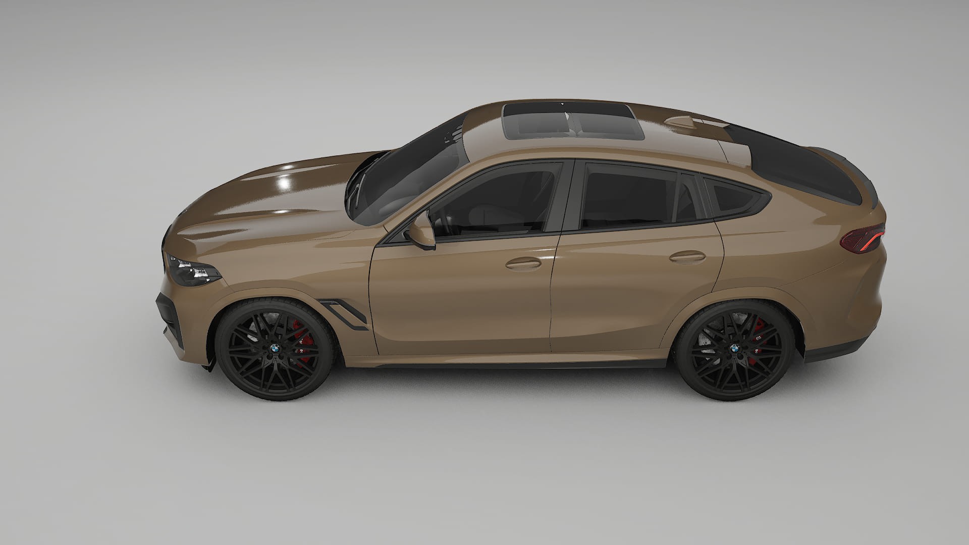 BMW X6 F96 Competition TPU Fényezésvédő Fólia | SAHARA Színváltós PPF – Teljesen Elővágott Készlet