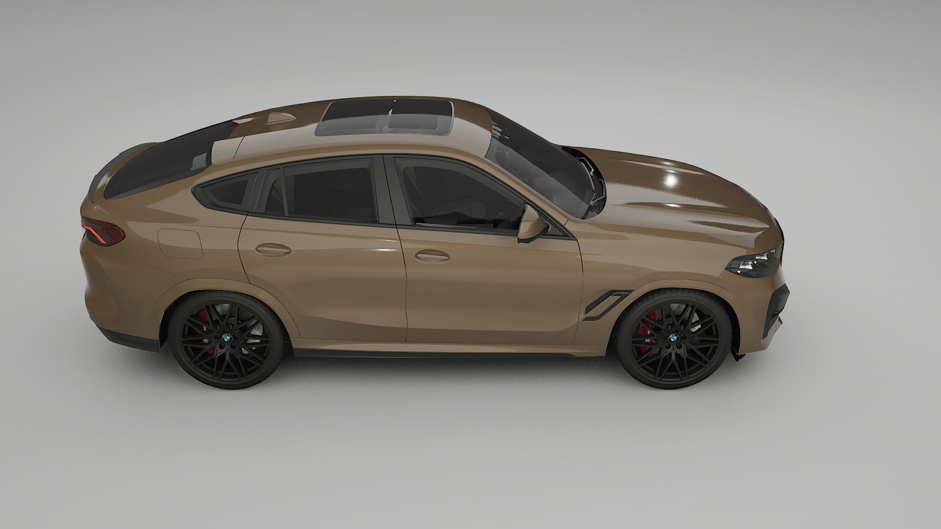BMW X6 F96 Competition TPU Fényezésvédő Fólia | SAHARA Színváltós PPF – Teljesen Elővágott Készlet