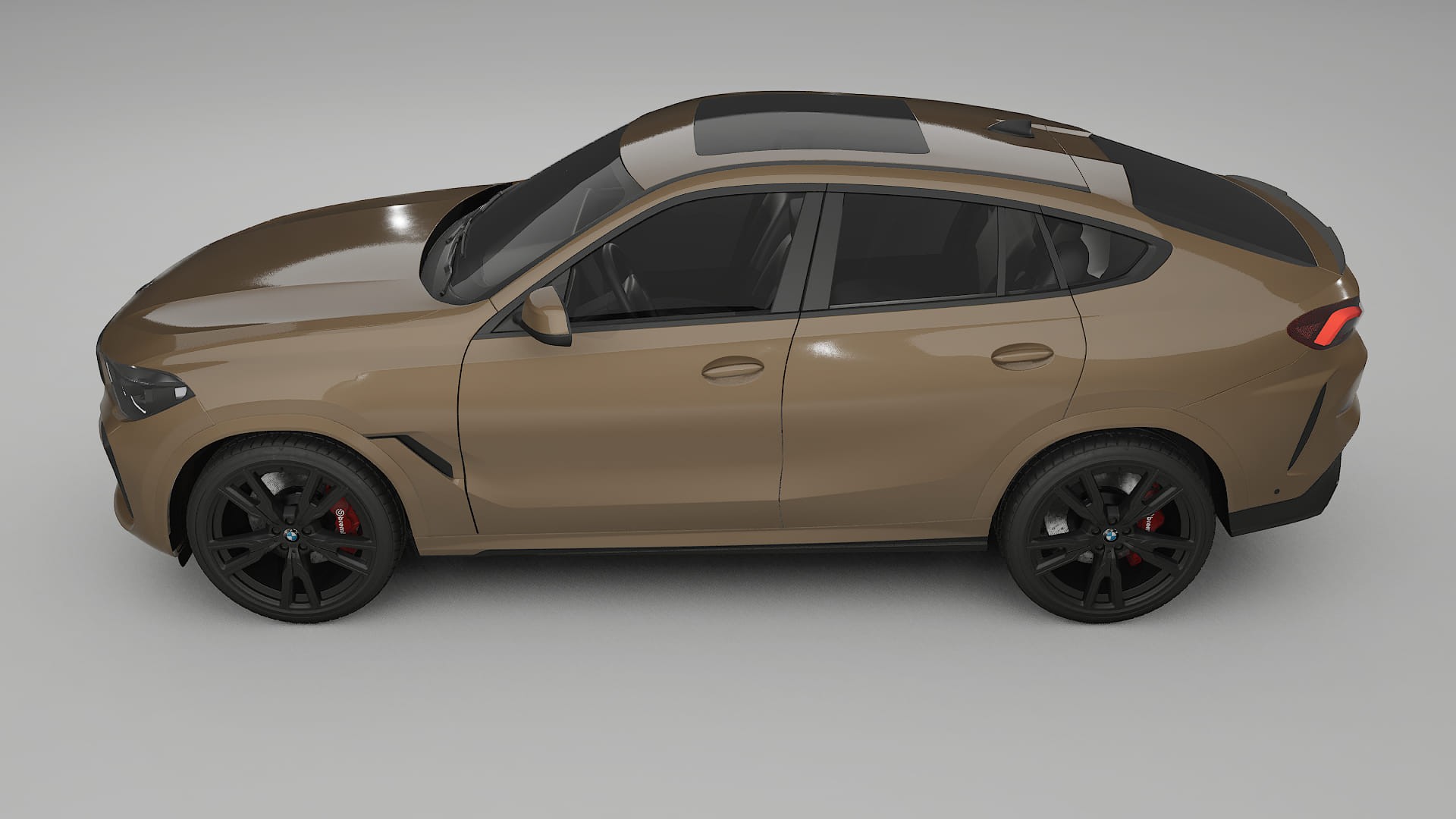 BMW X6 G06 F96 TPU Fényezésvédő Fólia | SAHARA Színváltós PPF – Teljesen Elővágott Készlet