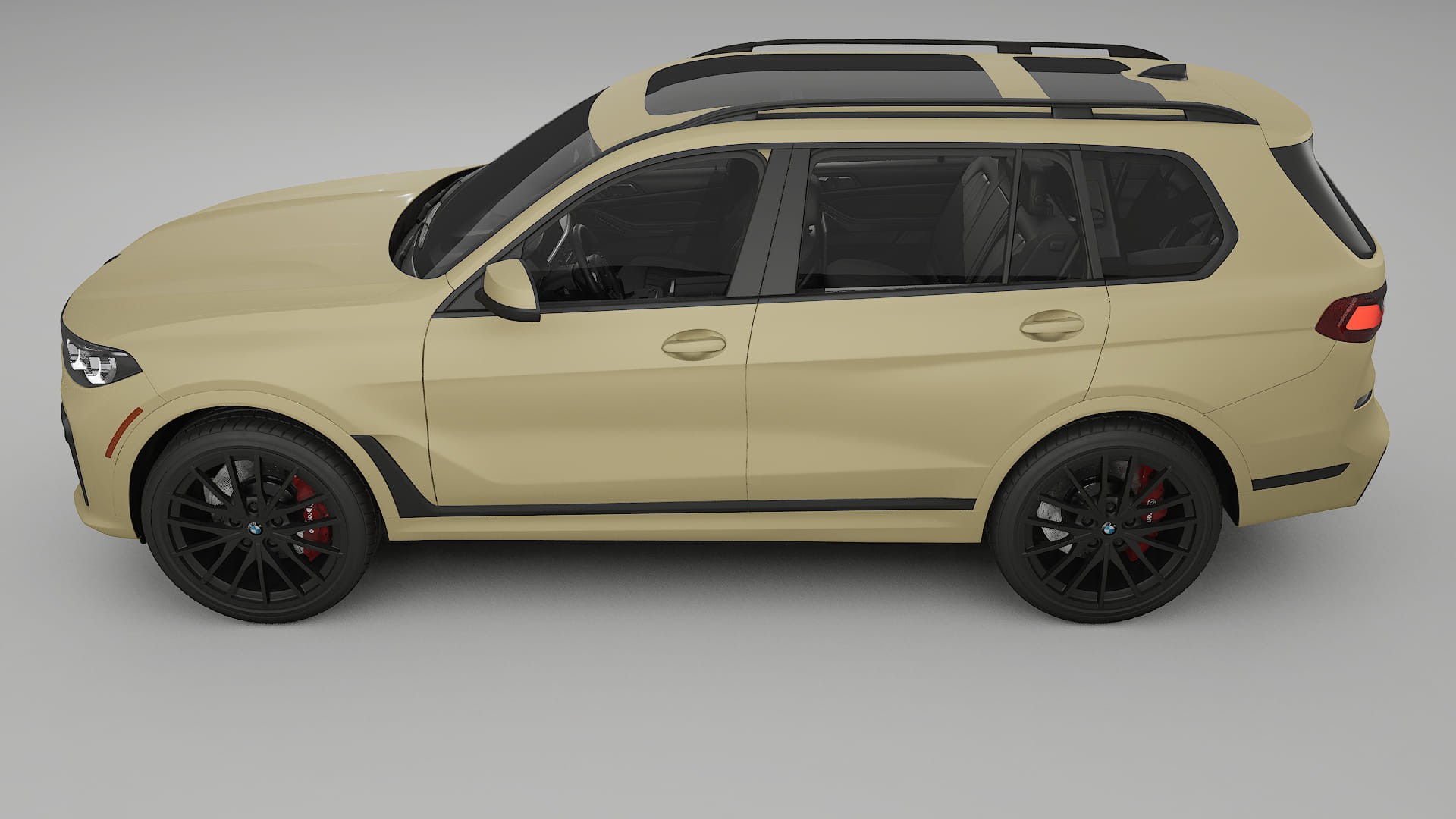 BMW X7 M G07 TPU Fényezésvédő Fólia | SAND Színváltós PPF – Teljesen Elővágott Készlet