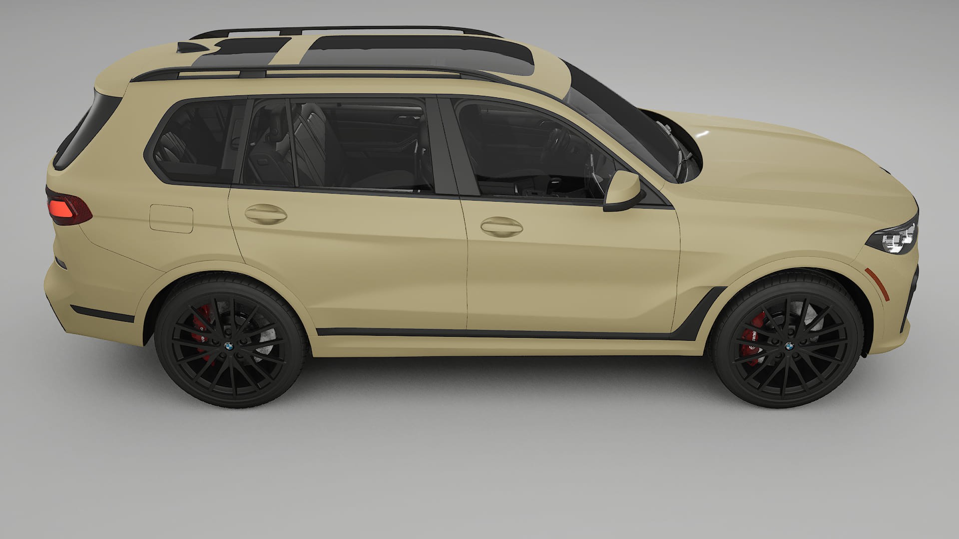 BMW X7 M G07 TPU Fényezésvédő Fólia | SAND Színváltós PPF – Teljesen Elővágott Készlet