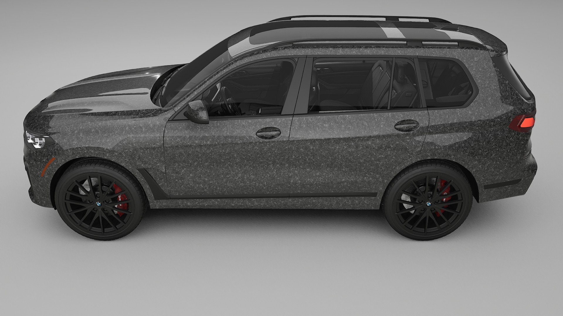 BMW X7 M G07 TPU Fényezésvédő Fólia | FORGED S Színváltós PPF – Teljesen Elővágott Készlet