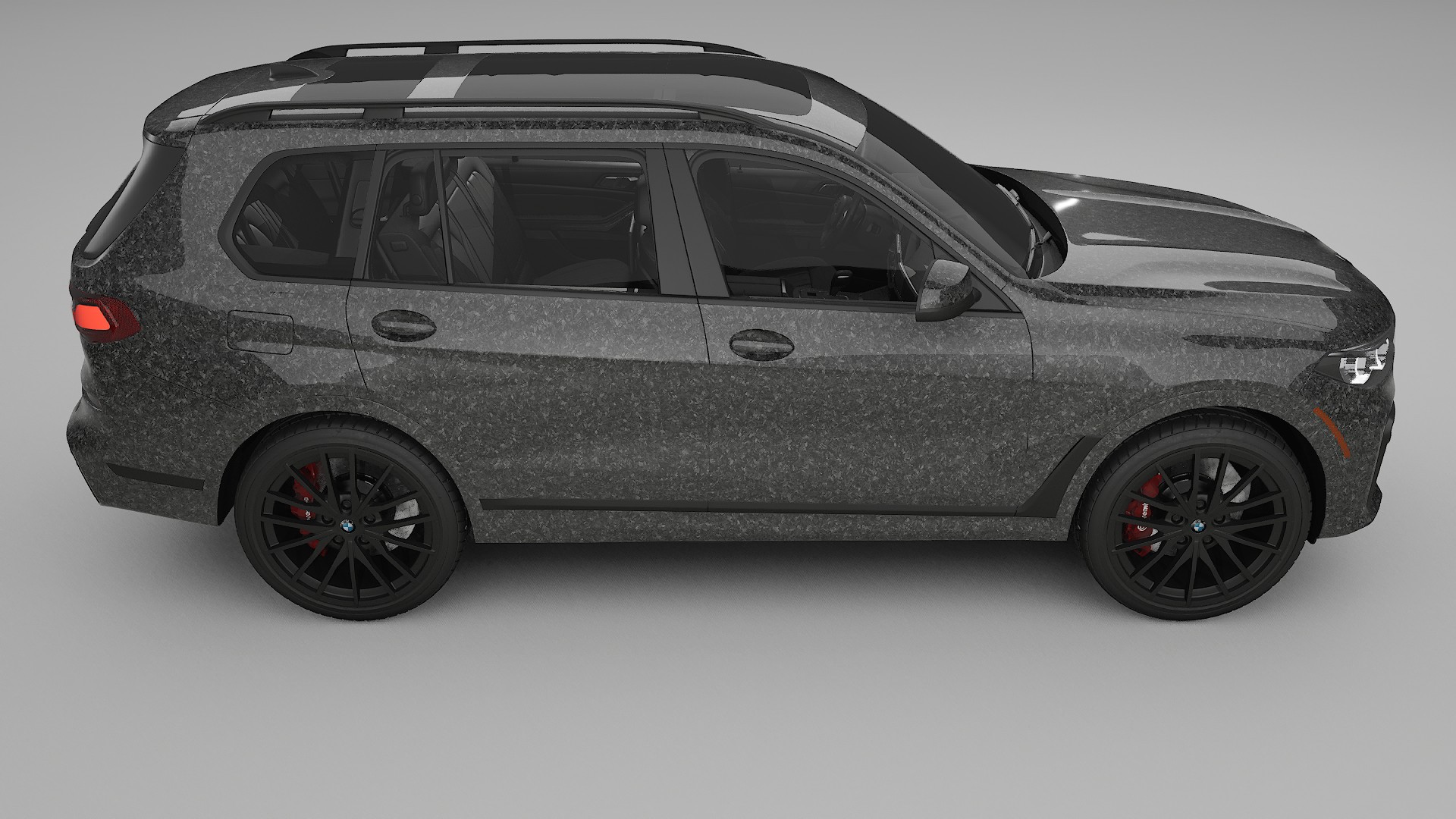 BMW X7 M G07 TPU Fényezésvédő Fólia | FORGED S Színváltós PPF – Teljesen Elővágott Készlet
