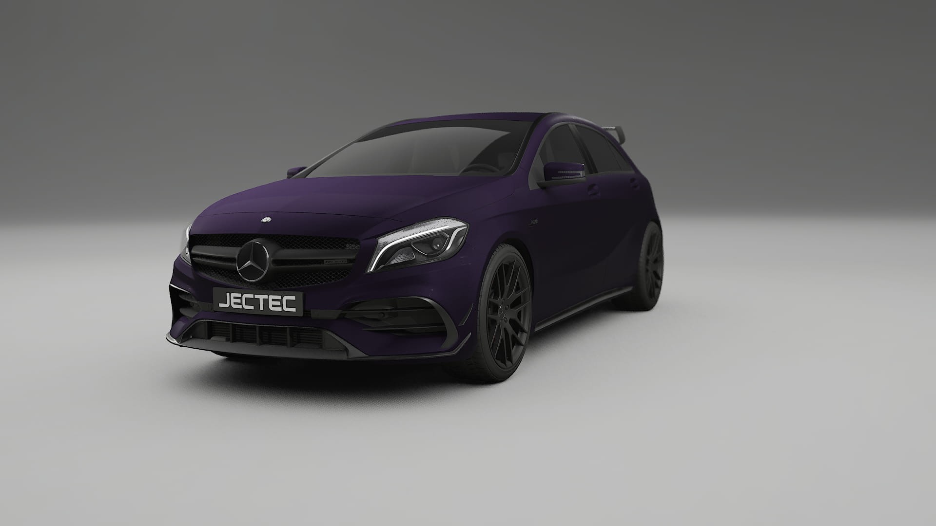 Mercedes A45 AMG W176 TPU Fényezésvédő Fólia | VIOLET Színváltós PPF – Teljesen Elővágott Készlet