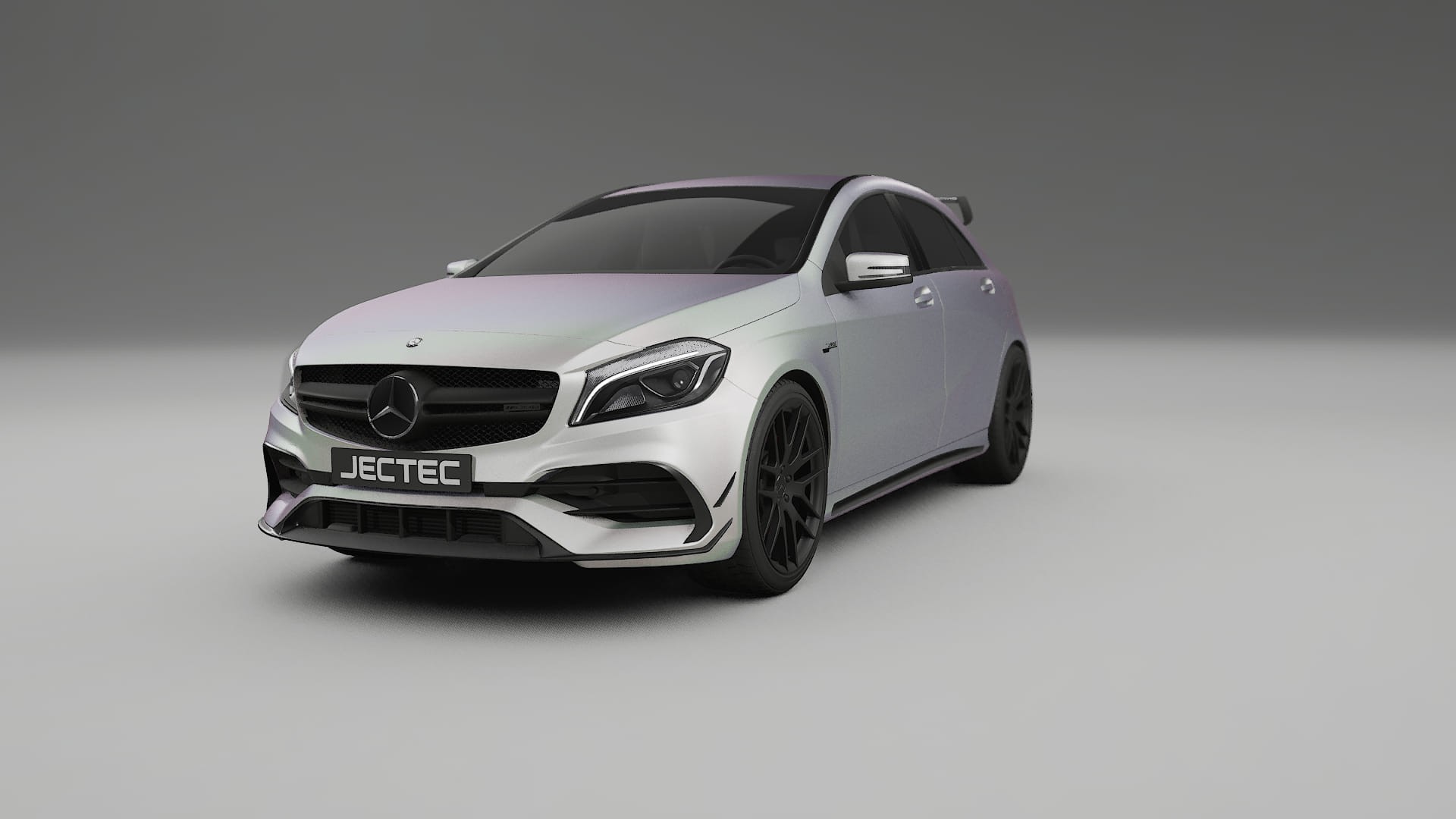 Mercedes A45 AMG W176 TPU Fényezésvédő Fólia | NEBULA Színváltós PPF – Teljesen Elővágott Készlet