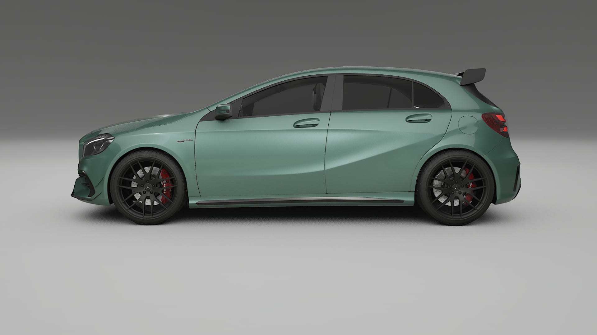 Mercedes A45 AMG W176 TPU Fényezésvédő Fólia | EVERGREEN Színváltós PPF – Teljesen Elővágott Készlet