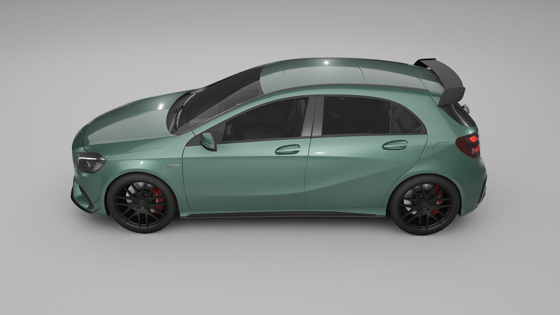 Mercedes A45 AMG W176 TPU Fényezésvédő Fólia | EVERGREEN Színváltós PPF – Teljesen Elővágott Készlet