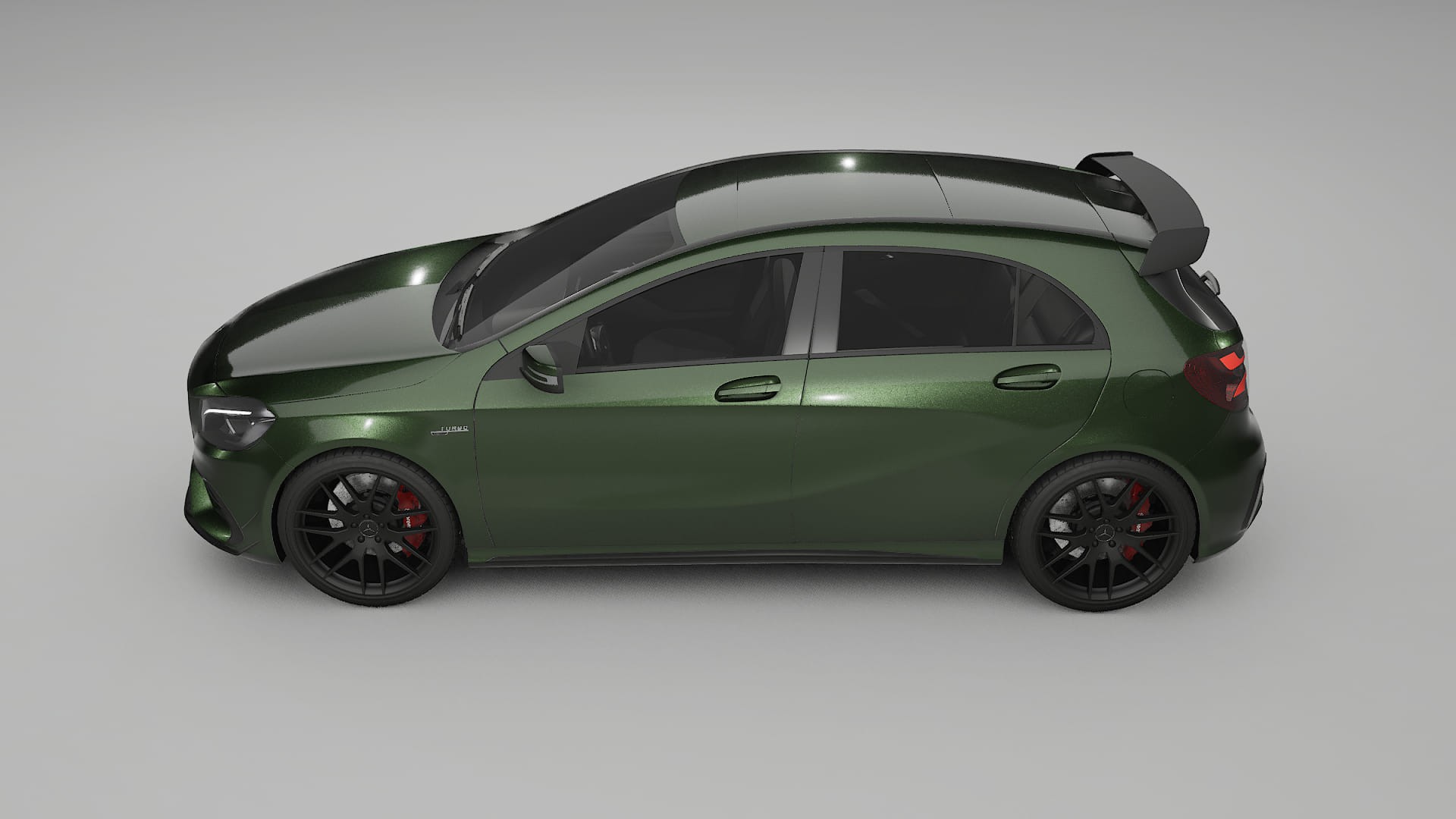 Mercedes A45 AMG W176 TPU Fényezésvédő Fólia | LAGOON Színváltós PPF – Teljesen Elővágott Készlet