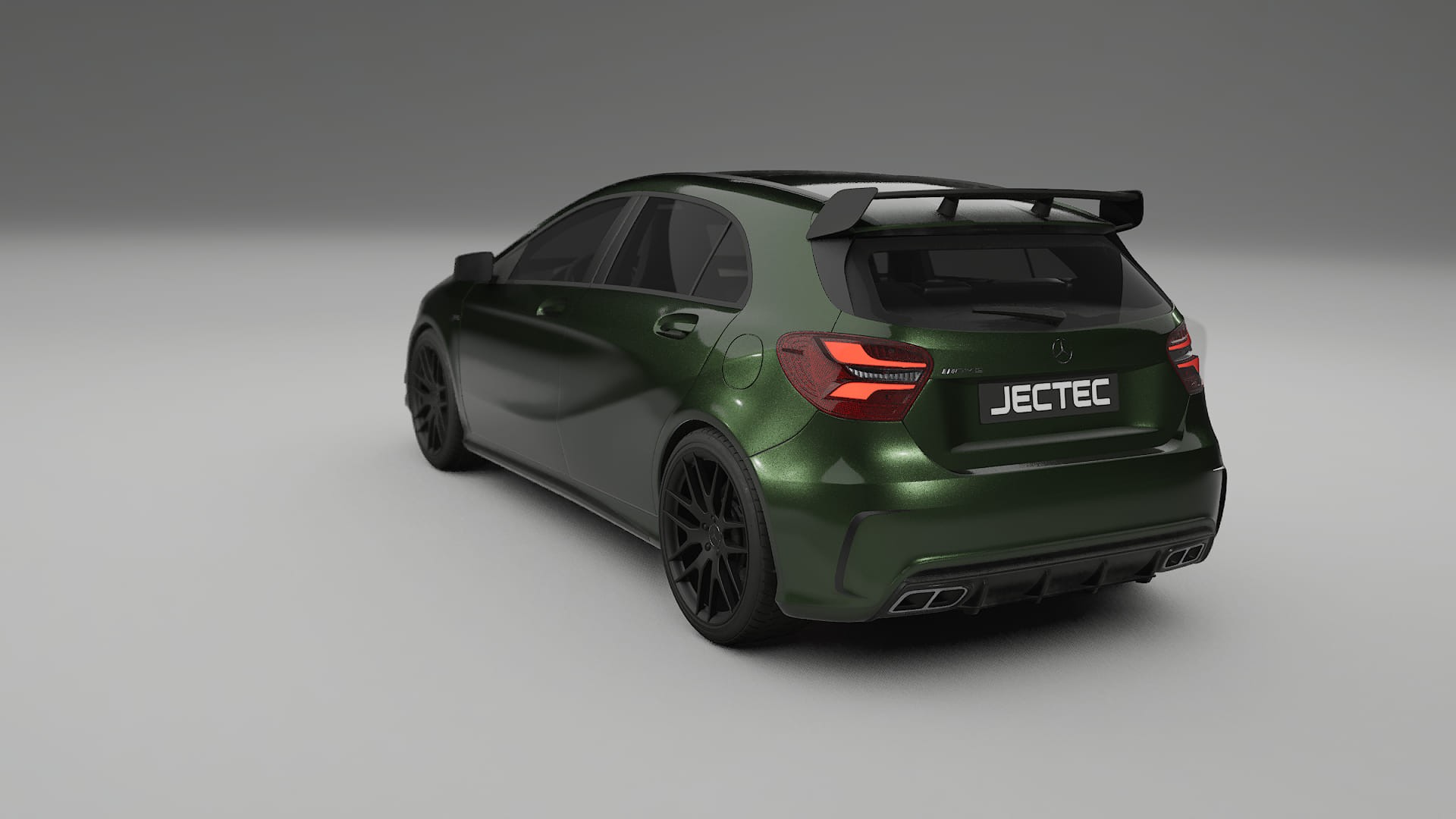 Mercedes A45 AMG W176 TPU Fényezésvédő Fólia | LAGOON Színváltós PPF – Teljesen Elővágott Készlet