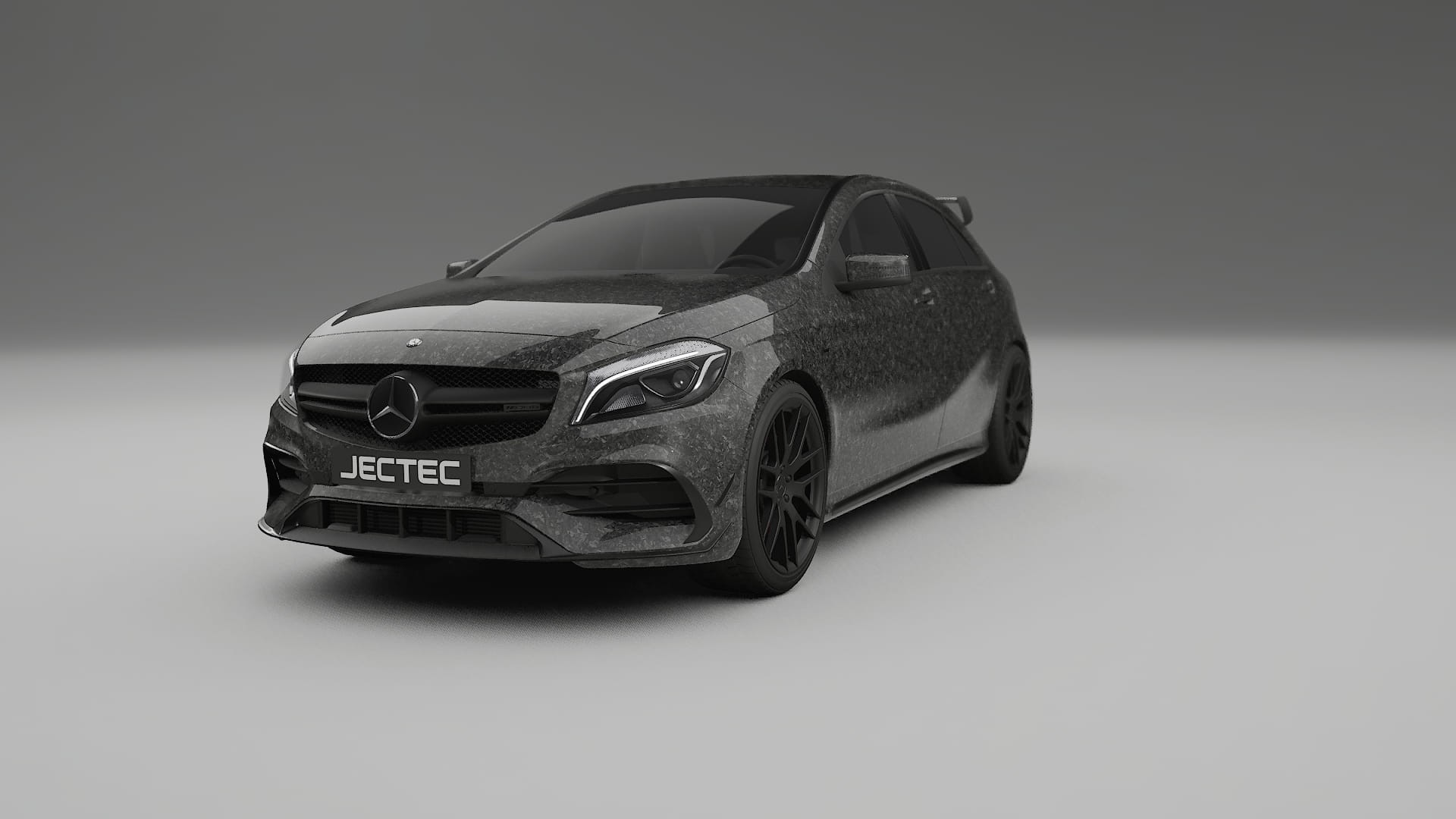 Mercedes A45 AMG W176 TPU Fényezésvédő Fólia | FORGED S Színváltós PPF – Teljesen Elővágott Készlet
