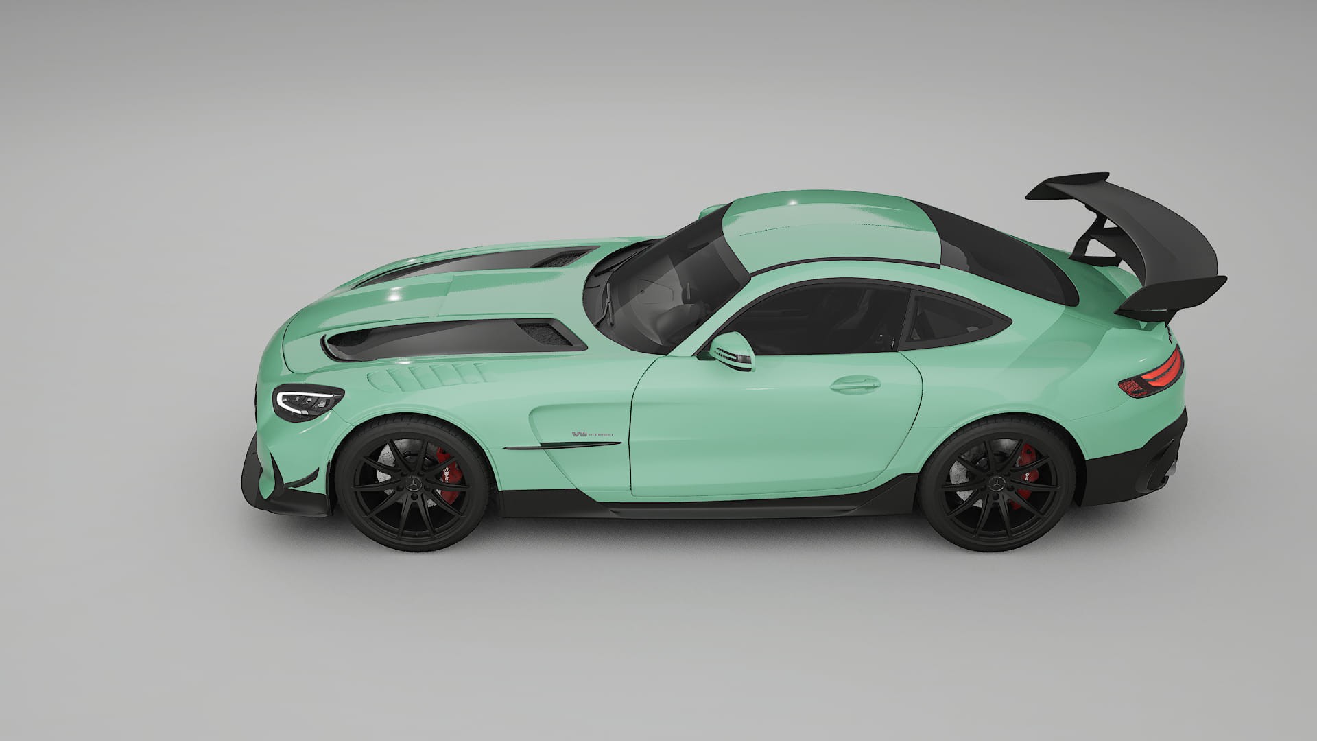 Mercedes AMG GT Black Series C192 Coupe TPU Fényezésvédő Fólia | DUSTY Színváltós PPF – Teljesen Elővágott Készlet
