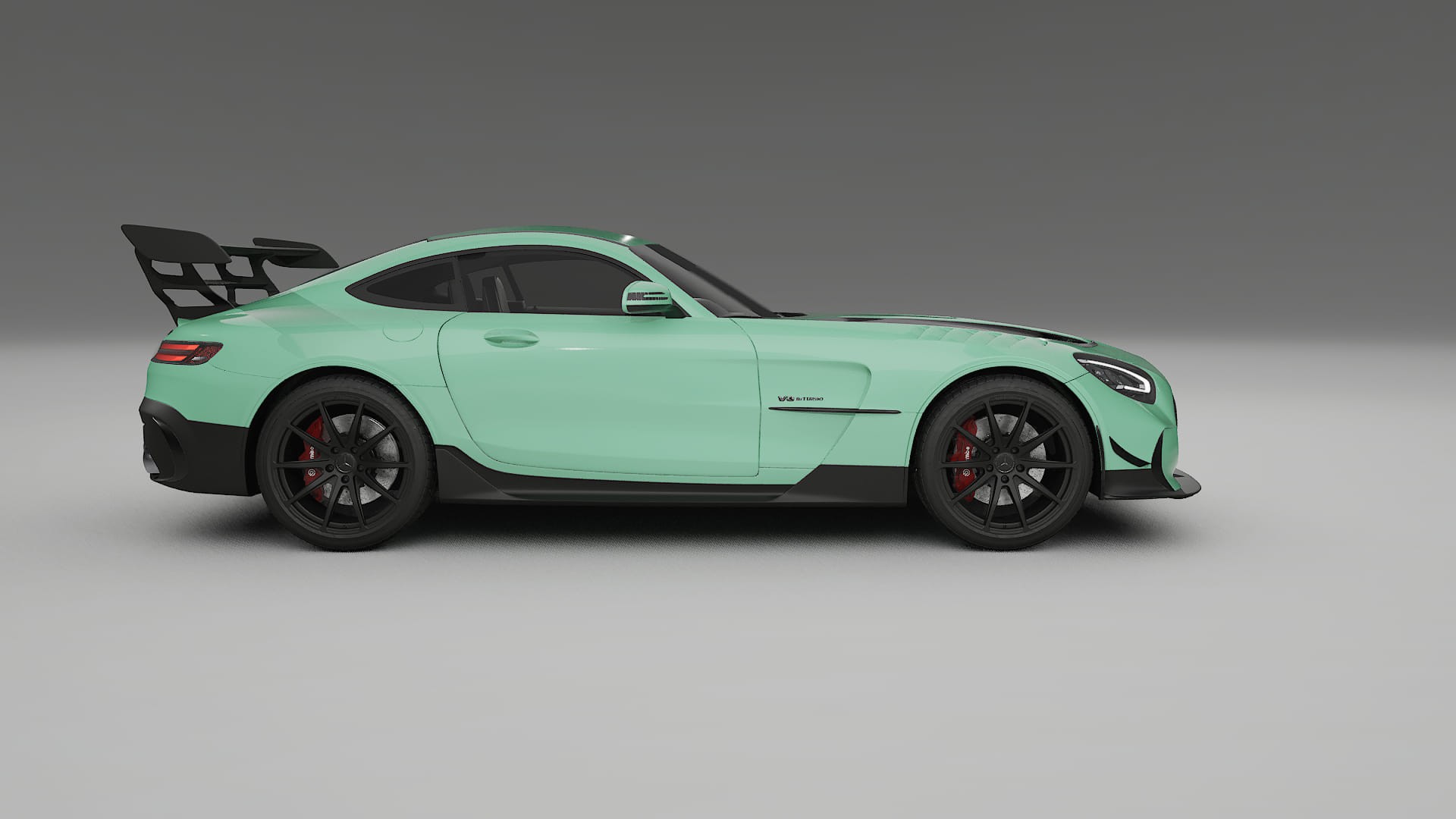 Mercedes AMG GT Black Series C192 Coupe TPU Fényezésvédő Fólia | DUSTY Színváltós PPF – Teljesen Elővágott Készlet