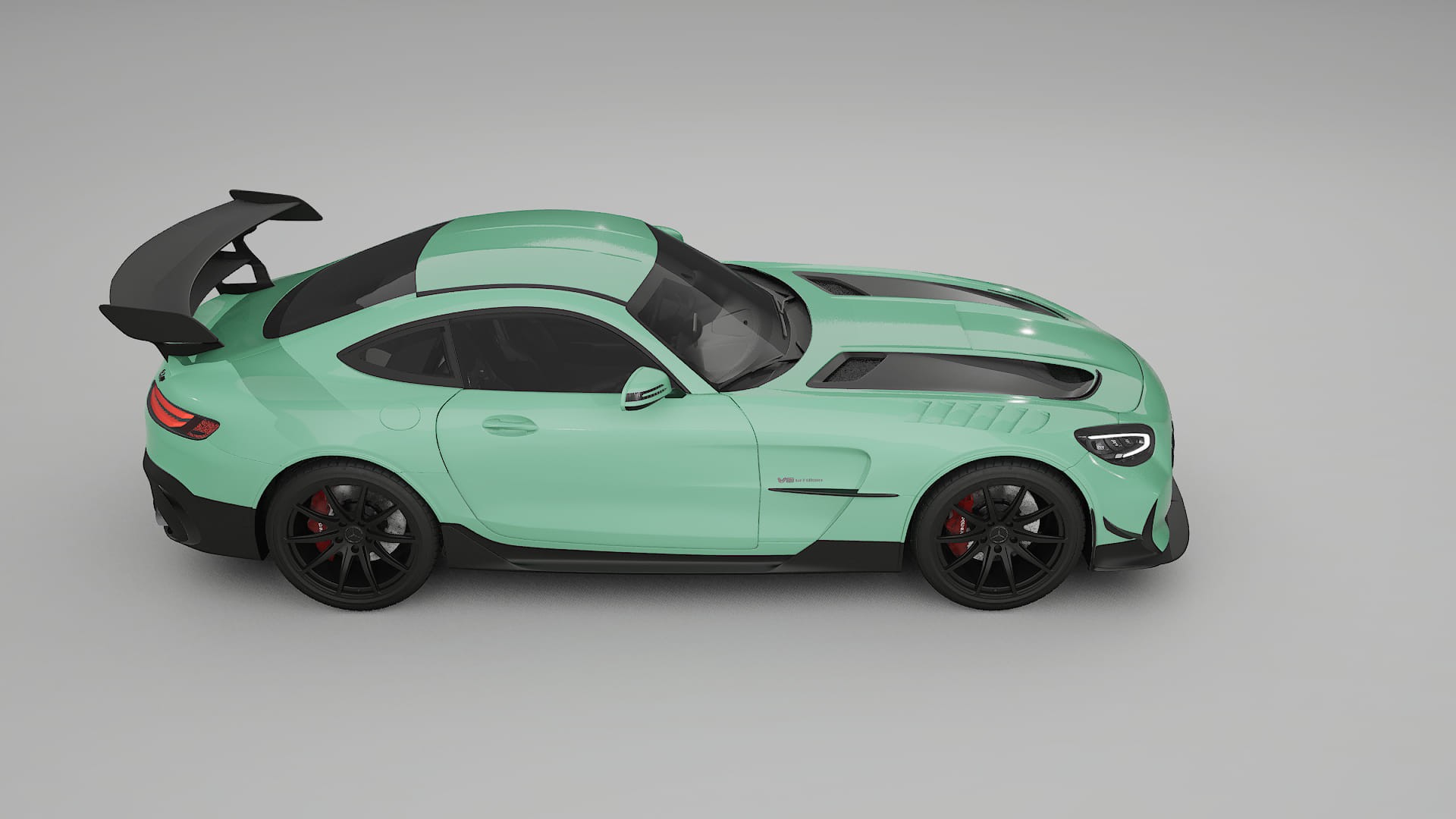 Mercedes AMG GT Black Series C192 Coupe TPU Fényezésvédő Fólia | DUSTY Színváltós PPF – Teljesen Elővágott Készlet