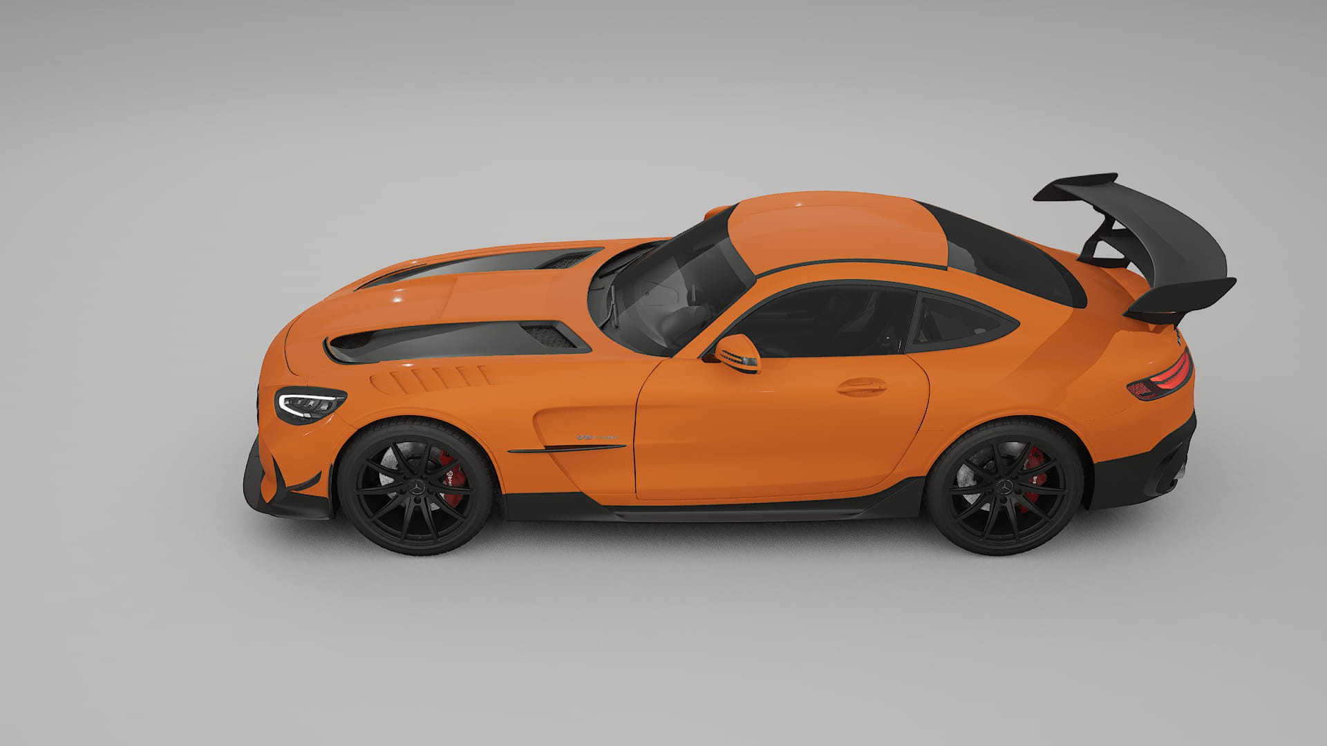 Mercedes AMG GT Black Series C192 Coupe TPU Fényezésvédő Fólia | ROCKET Színváltós PPF – Teljesen Elővágott Készlet