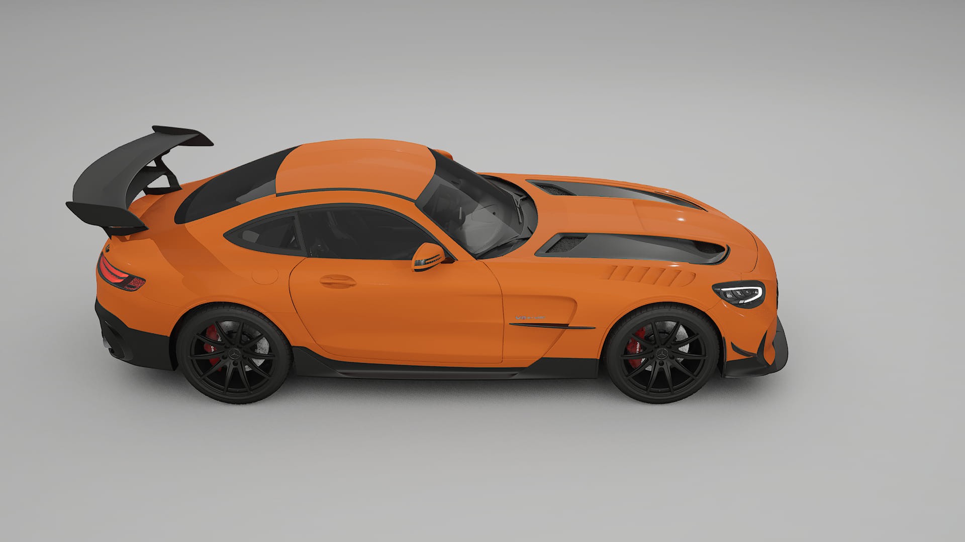 Mercedes AMG GT Black Series C192 Coupe TPU Fényezésvédő Fólia | ROCKET Színváltós PPF – Teljesen Elővágott Készlet