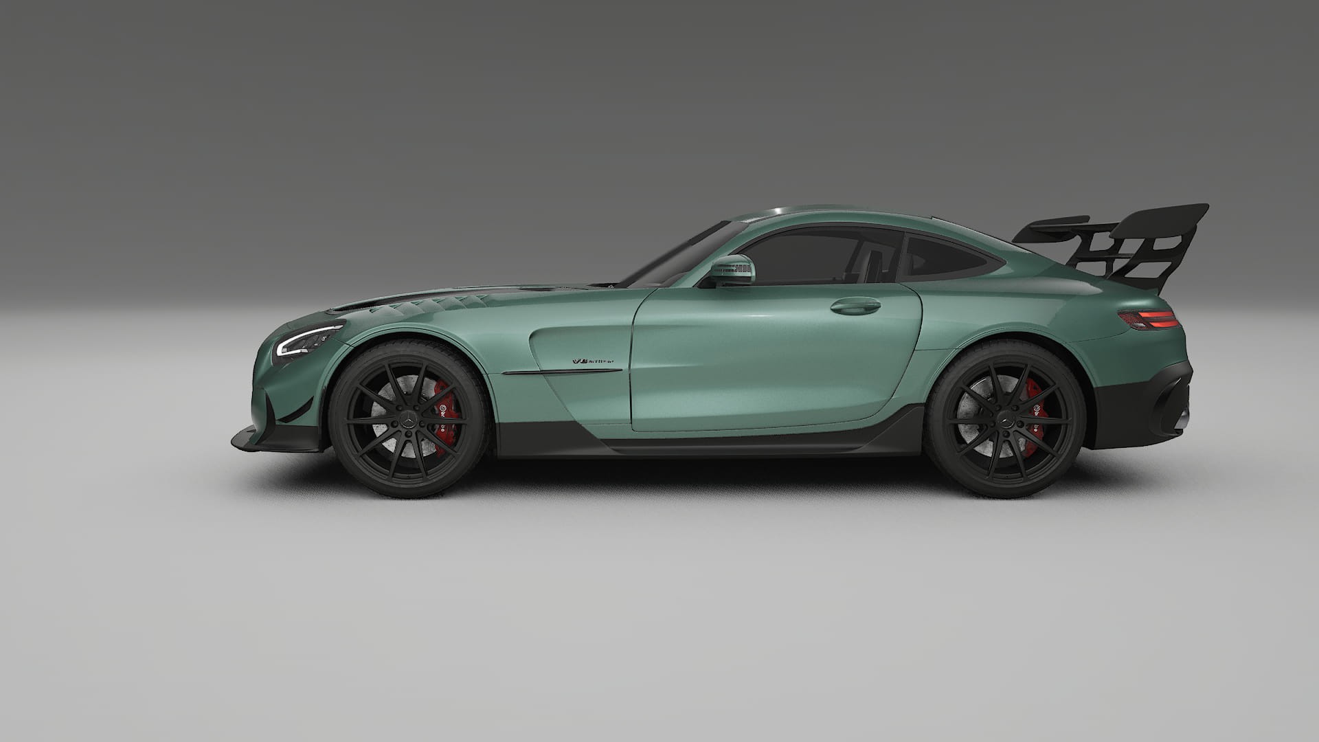 Mercedes AMG GT Black Series C192 Coupe TPU Fényezésvédő Fólia | EVERGREEN Színváltós PPF – Teljesen Elővágott Kész
