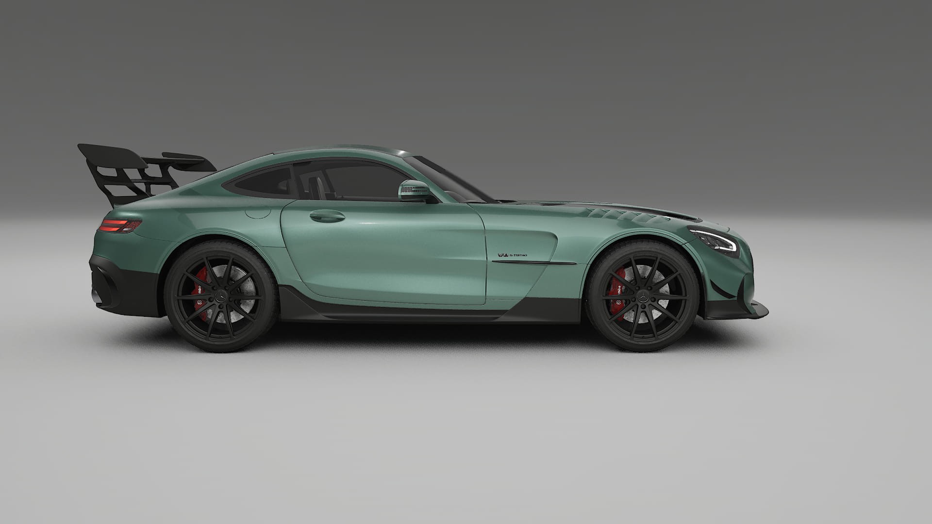 Mercedes AMG GT Black Series C192 Coupe TPU Fényezésvédő Fólia | EVERGREEN Színváltós PPF – Teljesen Elővágott Kész