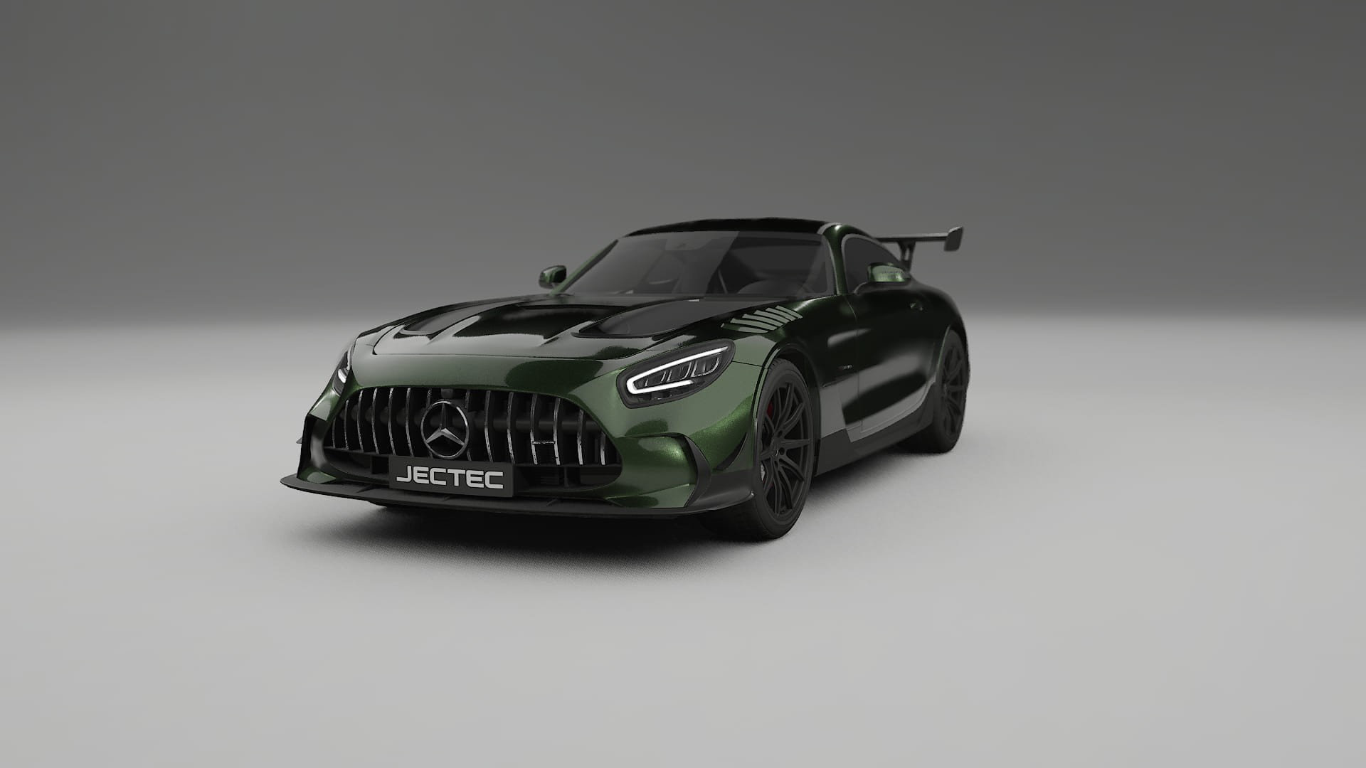 Mercedes AMG GT Black Series C192 Coupe TPU Fényezésvédő Fólia | LAGOON Színváltós PPF – Teljesen Elővágott Készlet