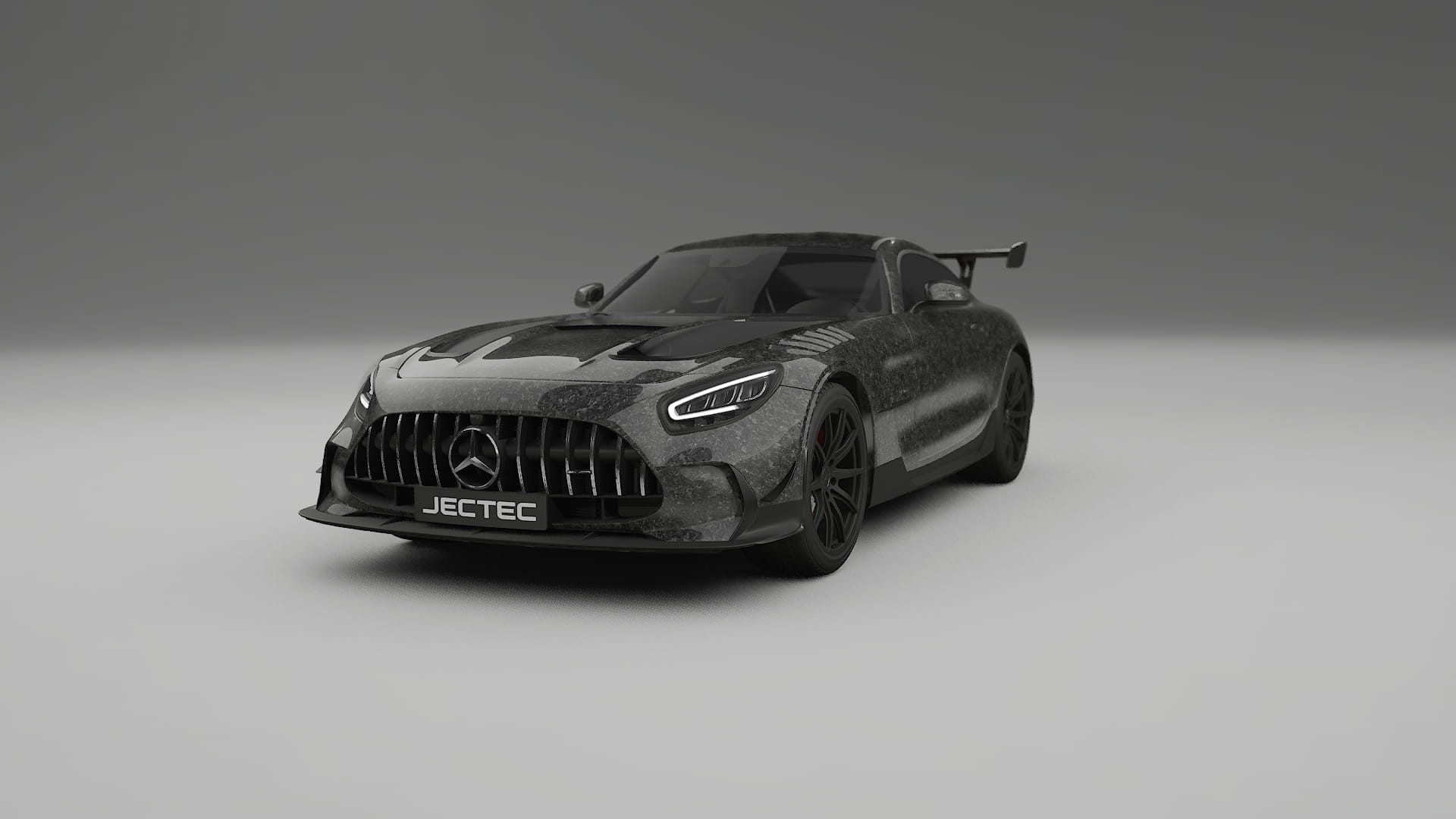 Mercedes AMG GT Black Series C192 Coupe TPU Fényezésvédő Fólia | FORGED S Színváltós PPF – Teljesen Elővágott Készl 2
