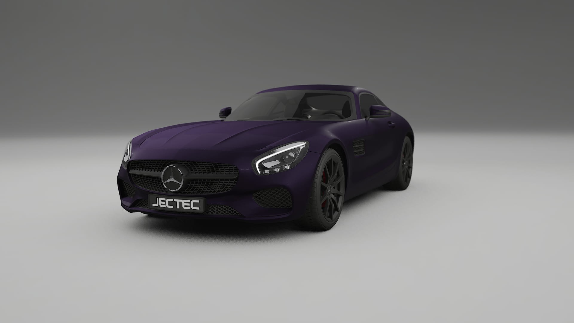 Mercedes AMG GT C190 Coupe TPU Fényezésvédő Fólia | VIOLET Színváltós PPF – Teljesen Elővágott Készlet