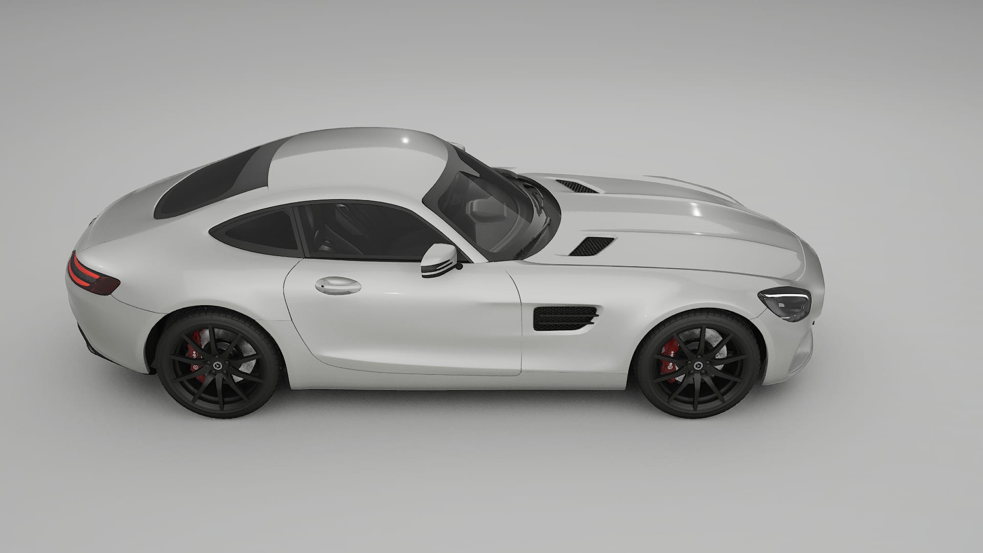 Mercedes AMG GT C190 Coupe TPU Fényezésvédő Fólia | PEARL Színváltós PPF – Teljesen Elővágott Készlet