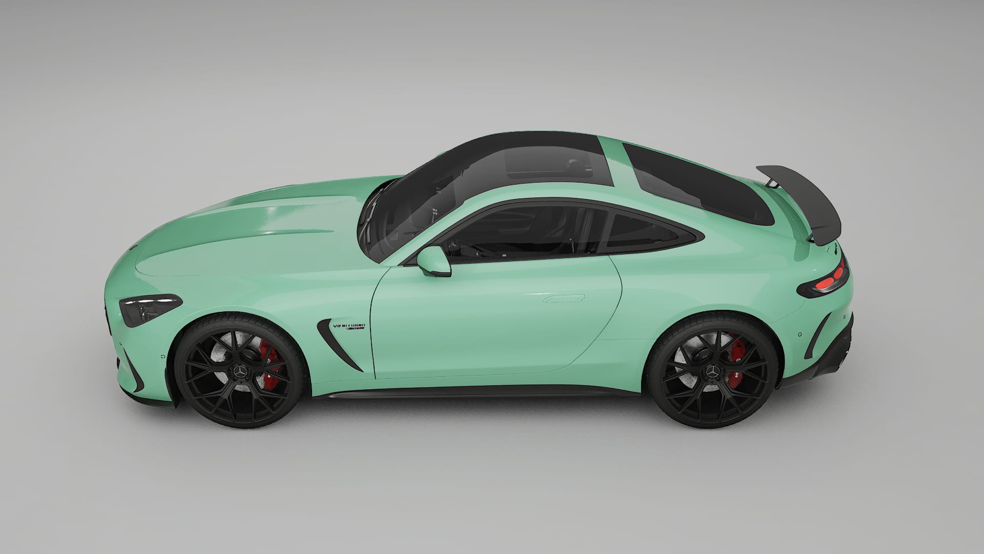 Mercedes AMG GT Coupe C192 TPU Fényezésvédő Fólia | DUSTY Színváltós PPF – Teljesen Elővágott Készlet