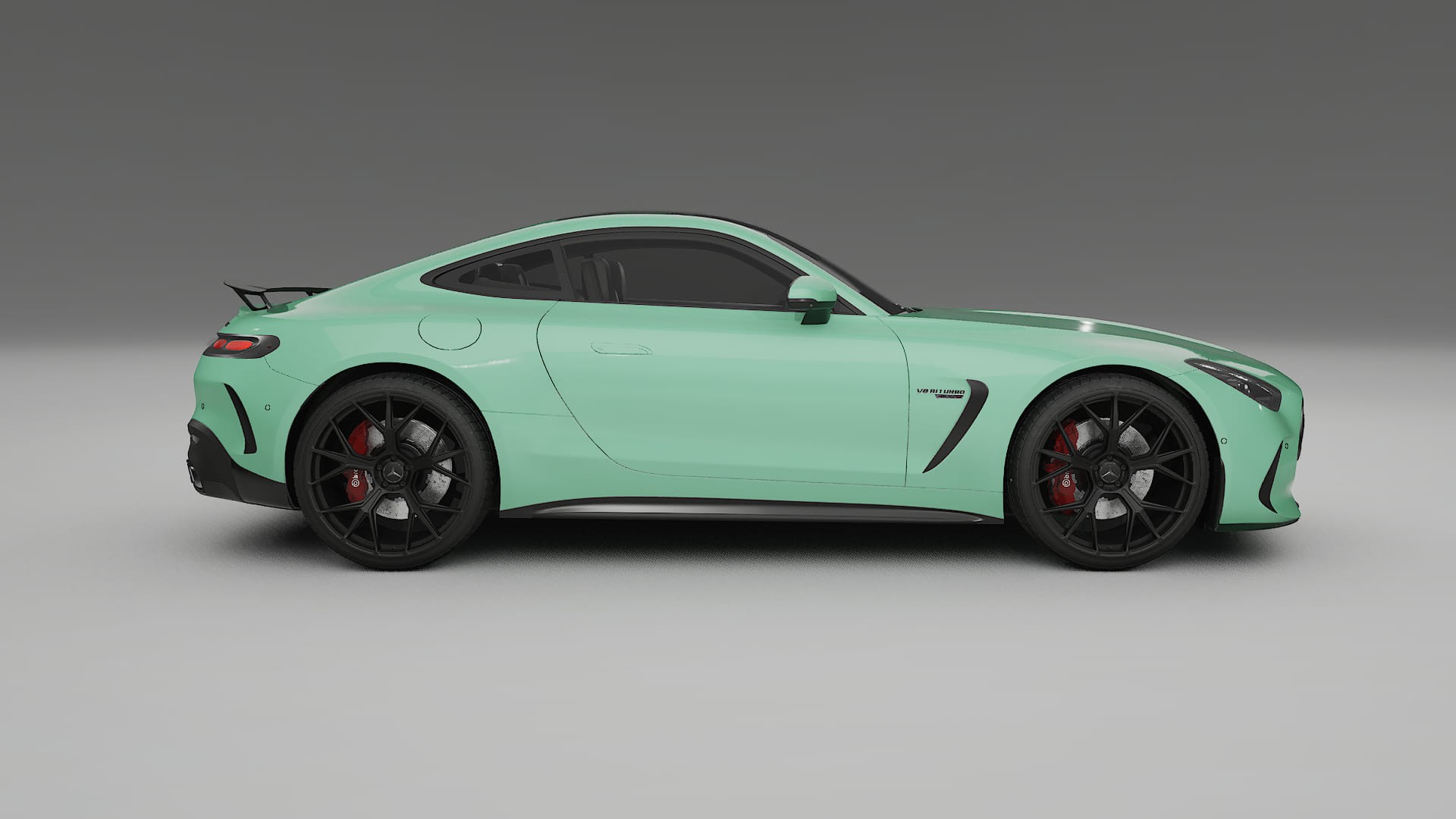 Mercedes AMG GT Coupe C192 TPU Fényezésvédő Fólia | DUSTY Színváltós PPF – Teljesen Elővágott Készlet