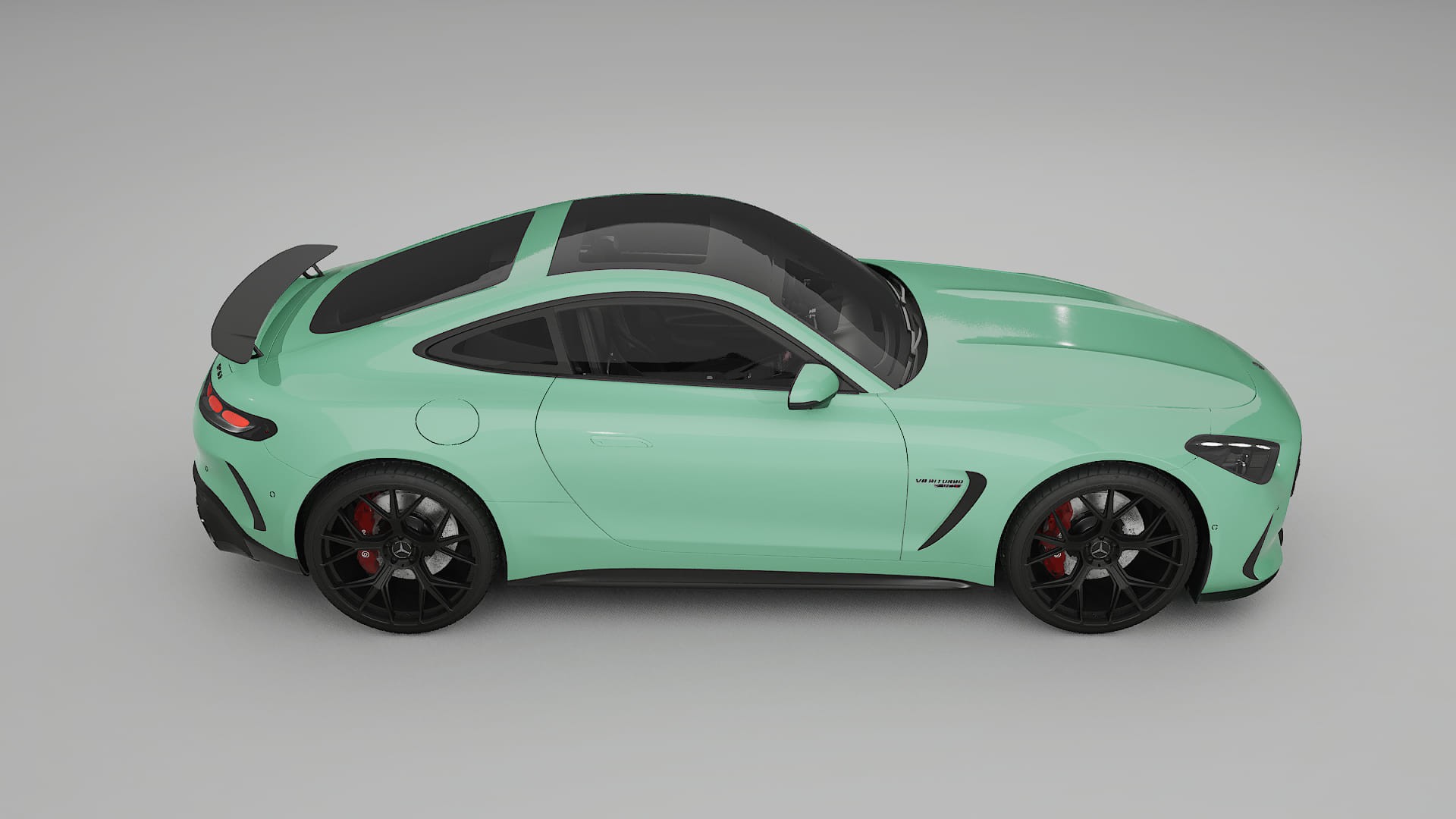 Mercedes AMG GT Coupe C192 TPU Fényezésvédő Fólia | DUSTY Színváltós PPF – Teljesen Elővágott Készlet