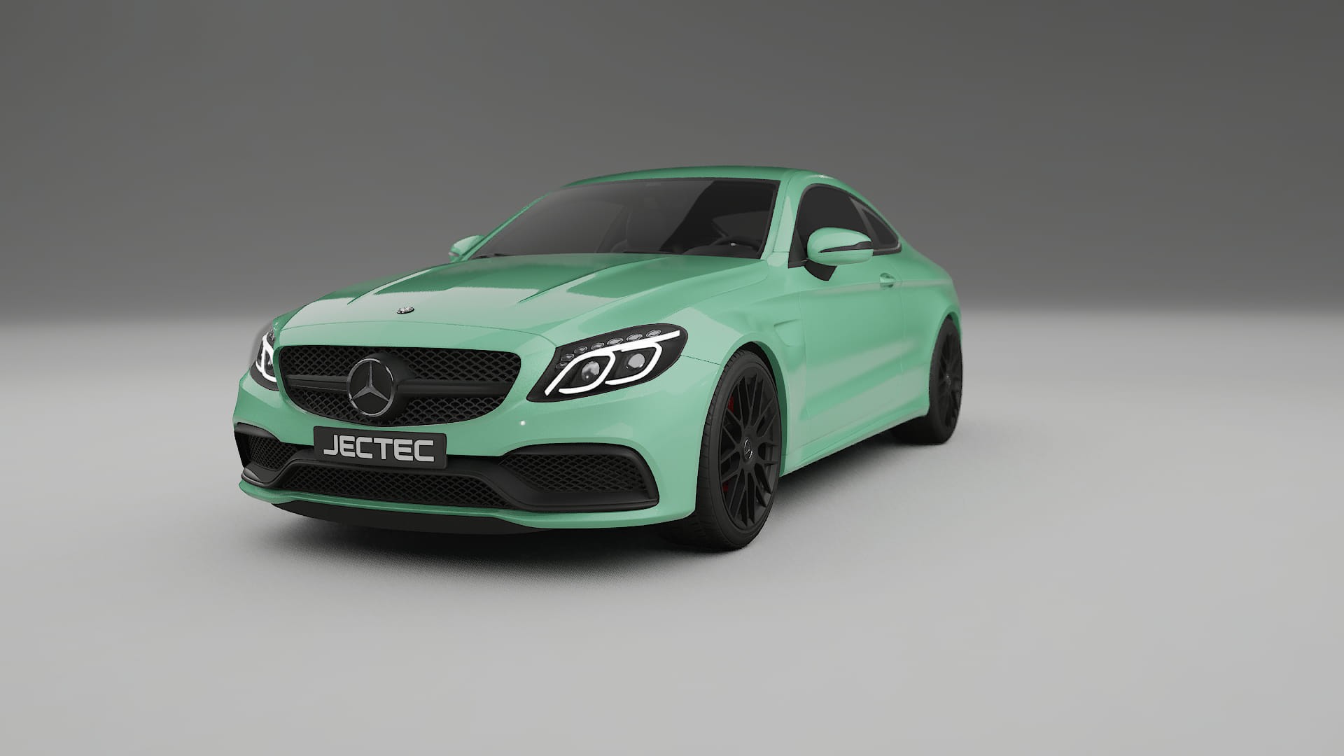 Mercedes C63 AMG W205 Coupe TPU Fényezésvédő Fólia | DUSTY Színváltós PPF – Teljesen Elővágott Készlet
