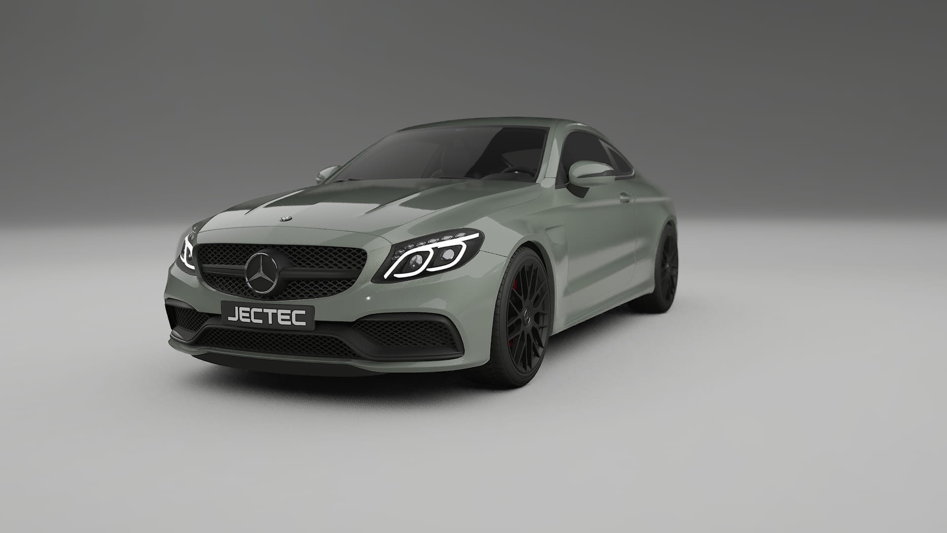 Mercedes C63 AMG W205 Coupe TPU Fényezésvédő Fólia | SLATE Színváltós PPF – Teljesen Elővágott Készlet