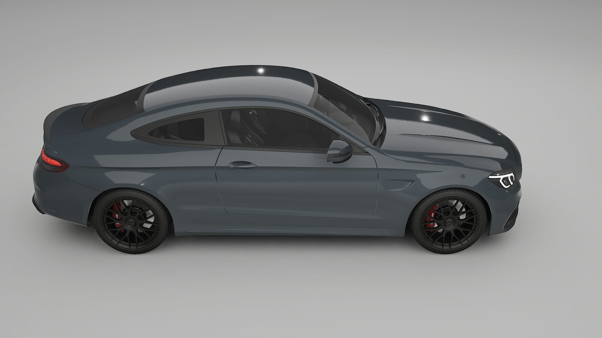 Mercedes C63 AMG W205 Coupe TPU Fényezésvédő Fólia | GRANITE Színváltós PPF – Teljesen Elővágott Készlet