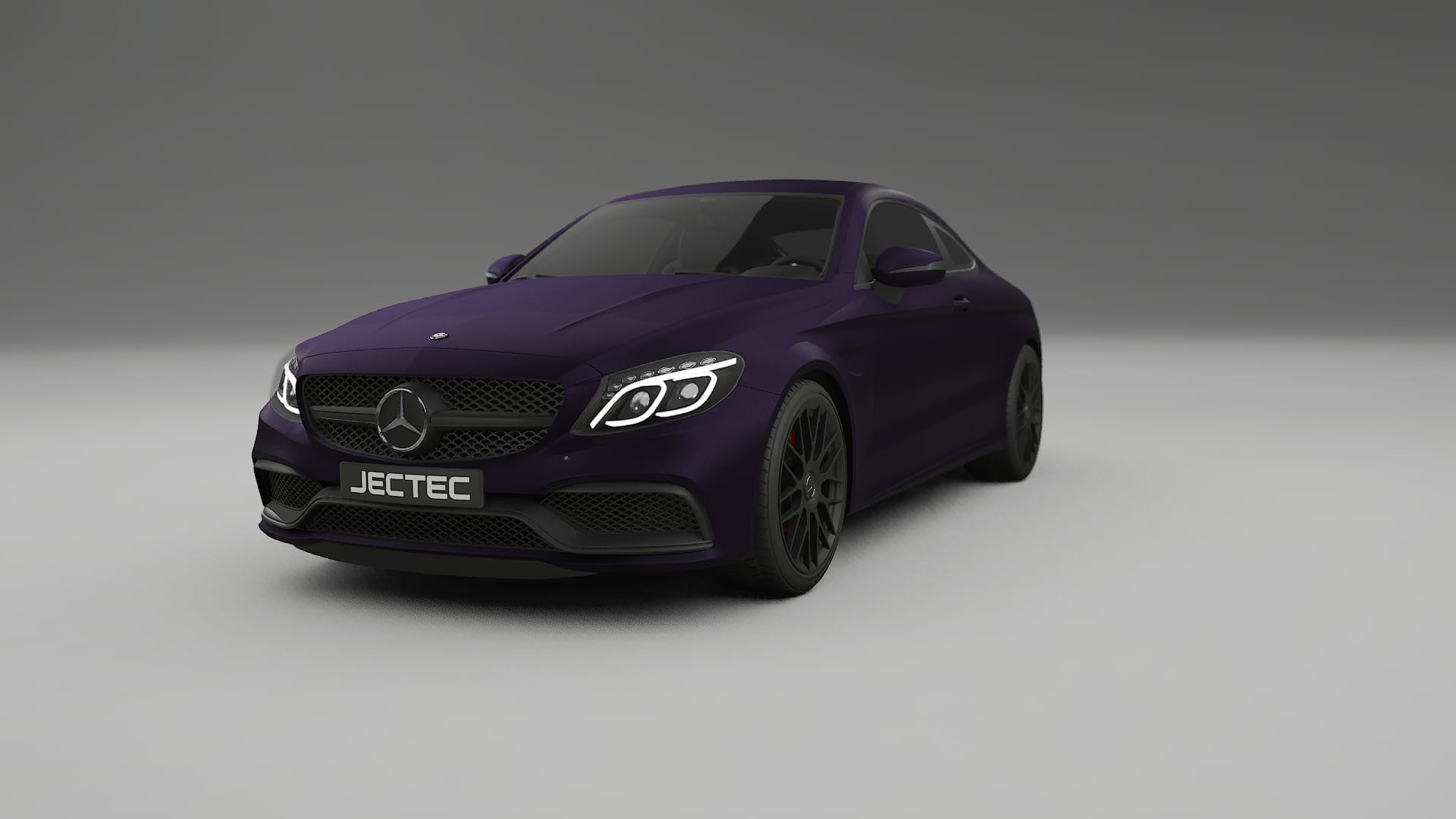 Mercedes C63 AMG W205 Coupe TPU Fényezésvédő Fólia | VIOLET Színváltós PPF – Teljesen Elővágott Készlet