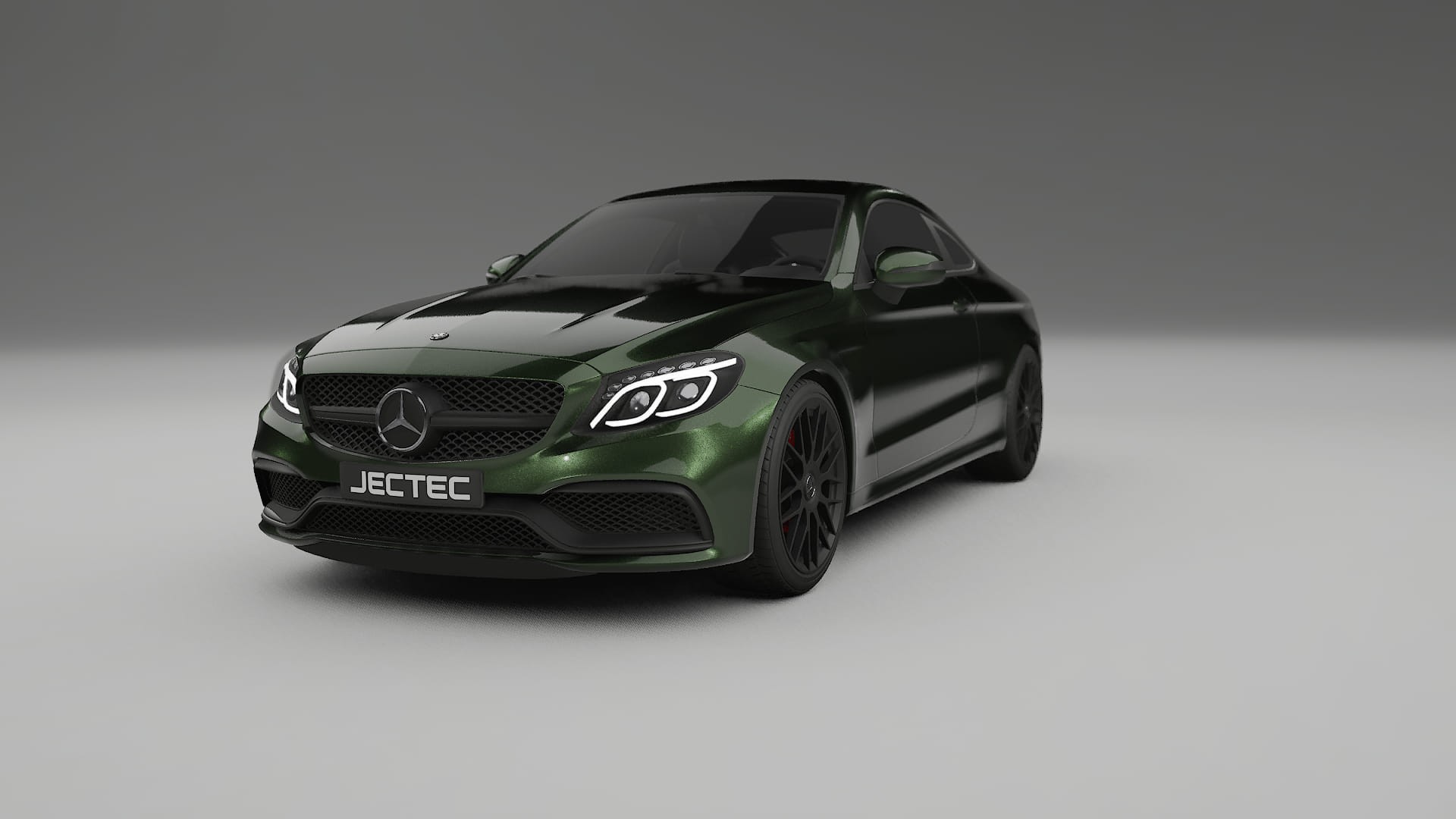 Mercedes C63 AMG W205 Coupe TPU Fényezésvédő Fólia | LAGOON Színváltós PPF – Teljesen Elővágott Készlet