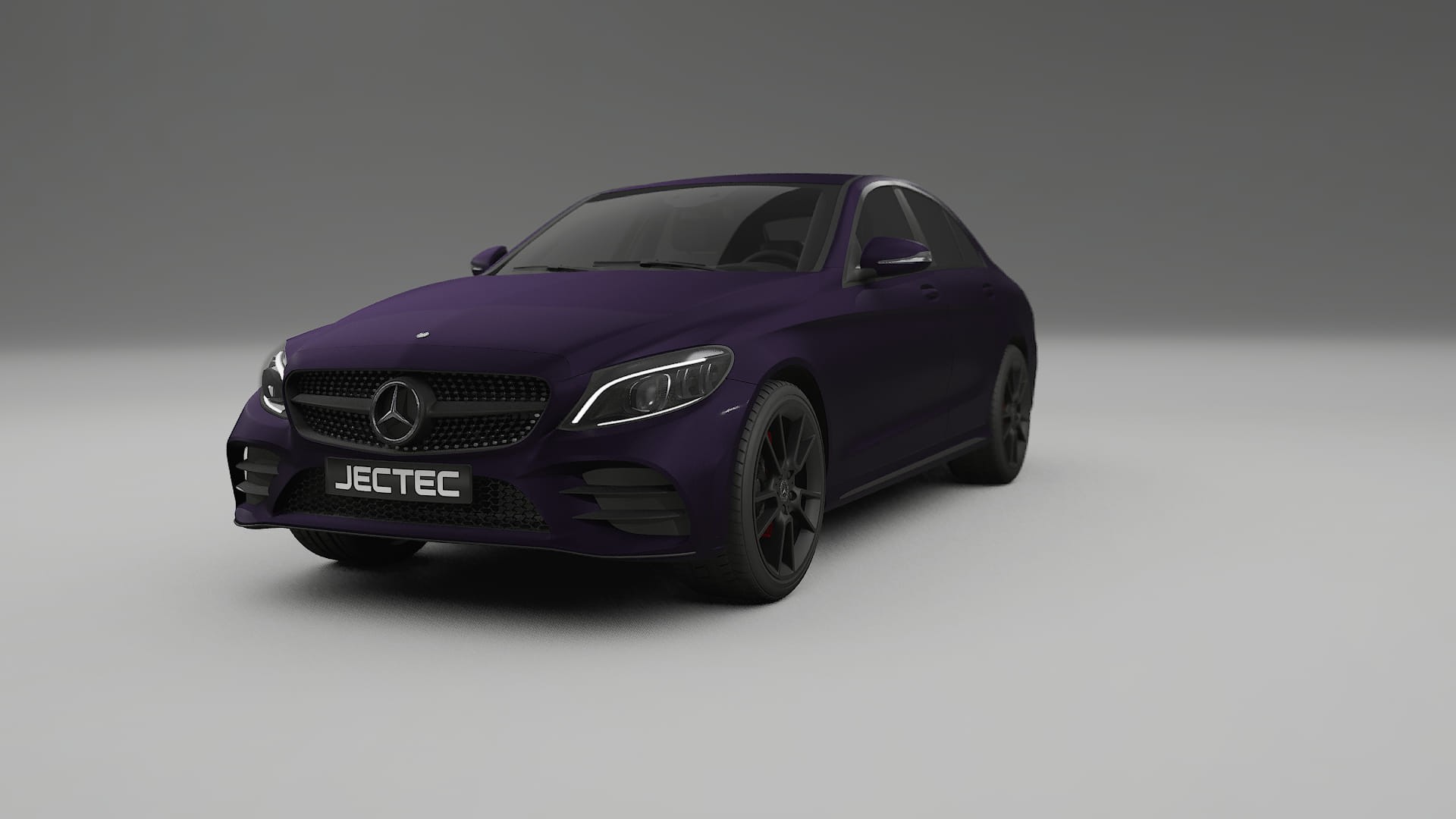 Mercedes C Class W205 AMG sedan TPU Fényezésvédő Fólia | VIOLET Színváltós PPF – Teljesen Elővágott Készlet