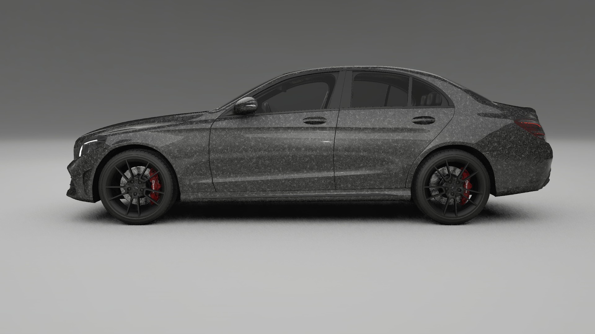 Mercedes C Class W205 AMG sedan TPU Fényezésvédő Fólia | FORGED S Színváltós PPF – Teljesen Elővágott Készlet