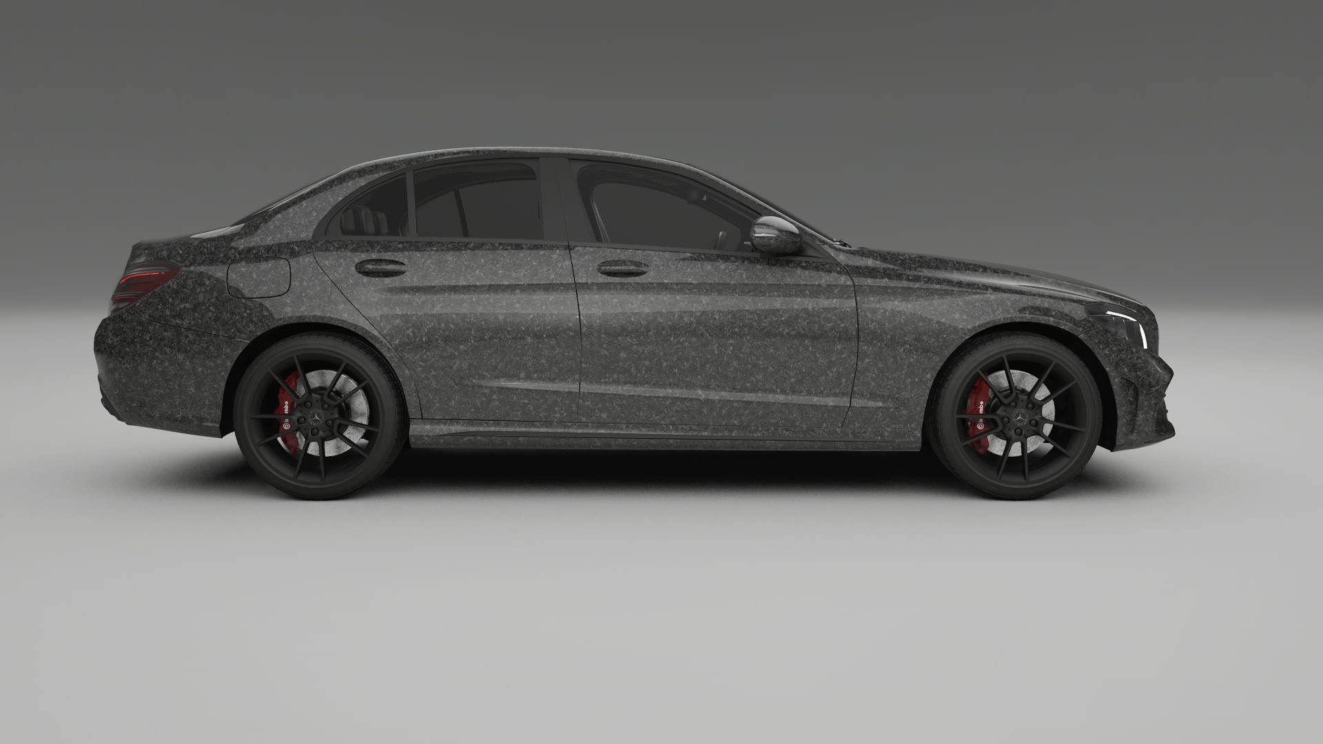 Mercedes C Class W205 AMG sedan TPU Fényezésvédő Fólia | FORGED S Színváltós PPF – Teljesen Elővágott Készlet
