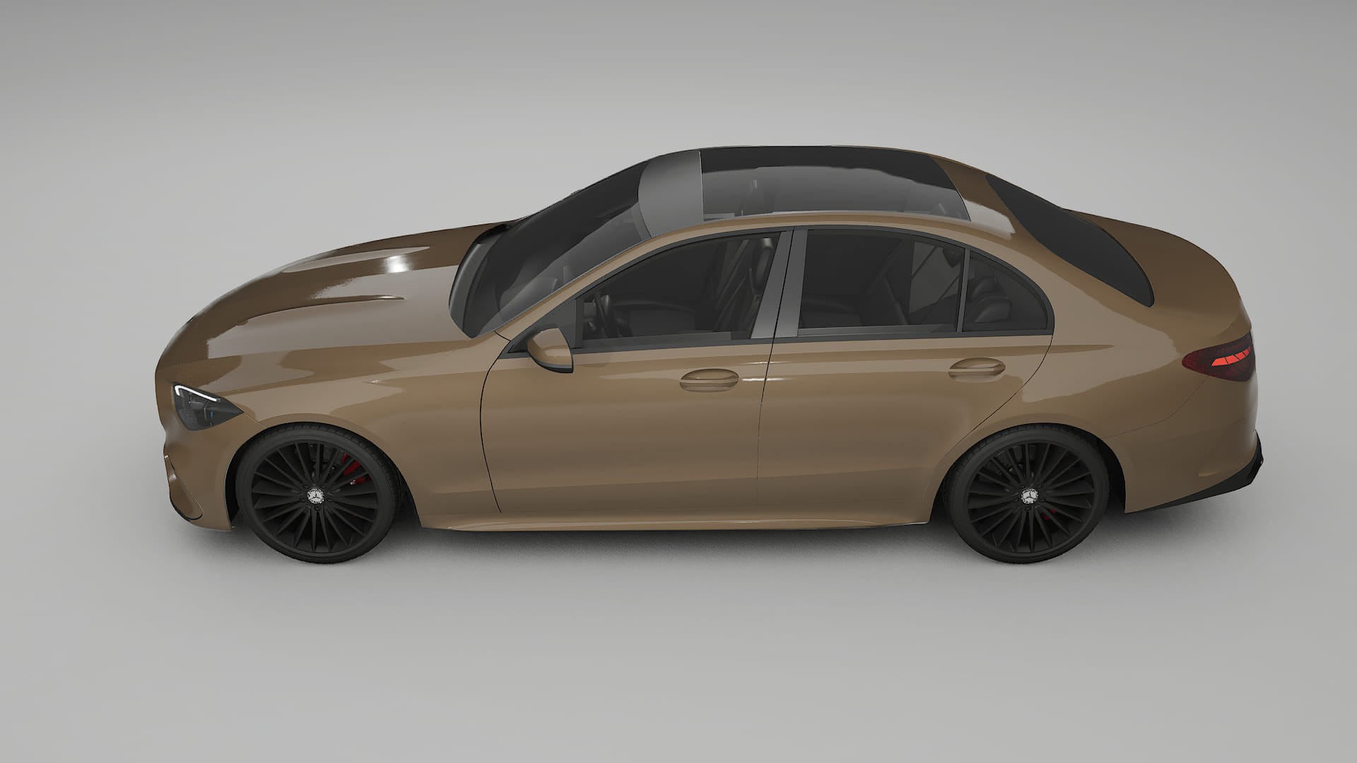 Mercedes C Class W206 TPU Fényezésvédő Fólia | SAHARA Színváltós PPF – Teljesen Elővágott Készlet