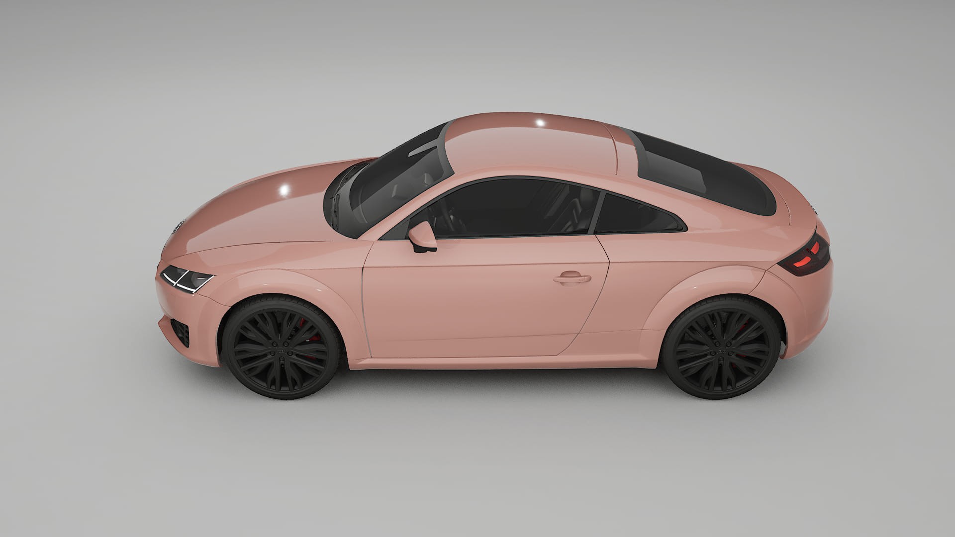 Audi TT Coupe 8S prefacelift pre LCI TPU Fényezésvédő Fólia | BLUSH Színváltós PPF – Teljesen Elővágott Készlet