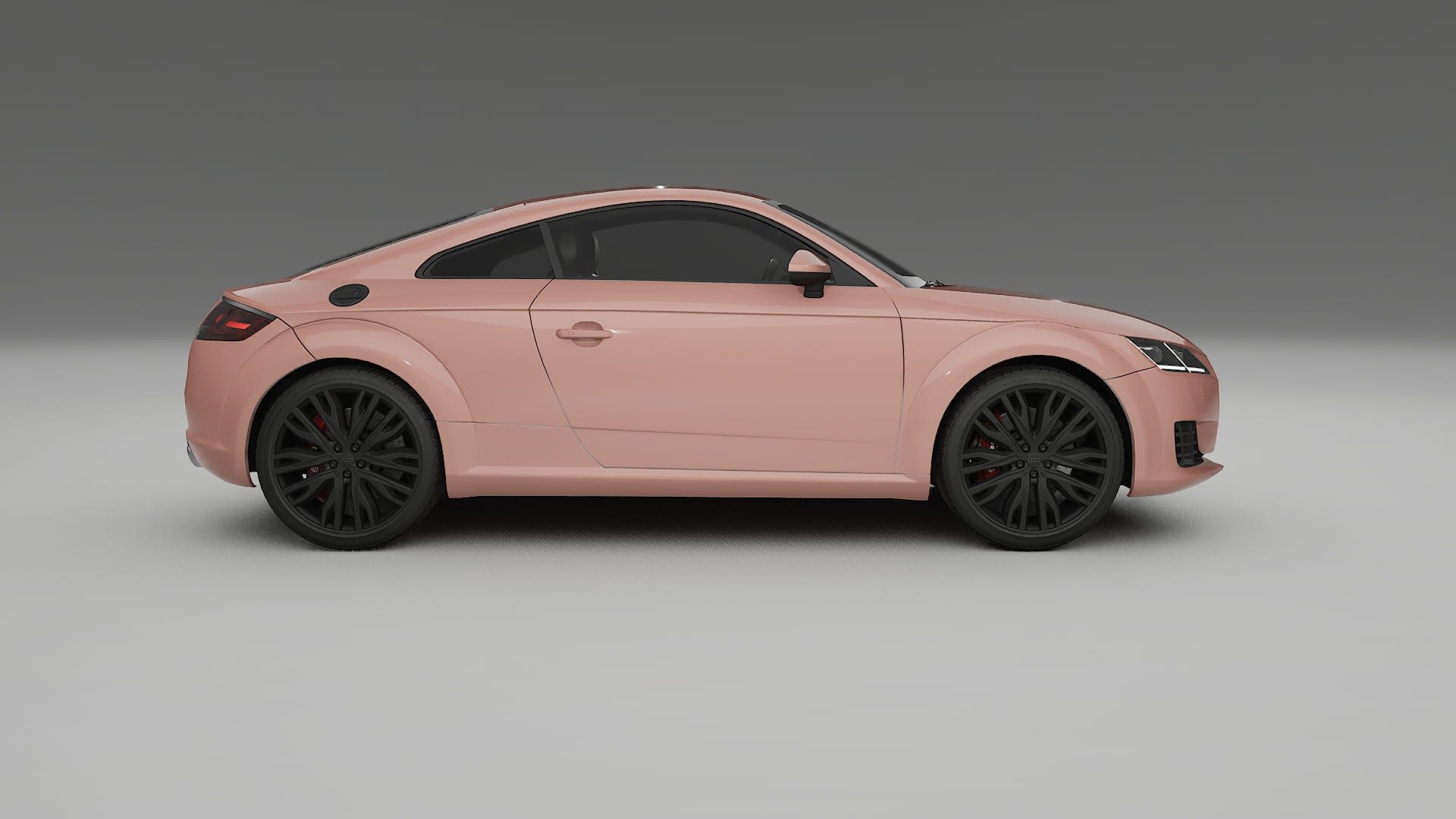 Audi TT Coupe 8S prefacelift pre LCI TPU Fényezésvédő Fólia | BLUSH Színváltós PPF – Teljesen Elővágott Készlet