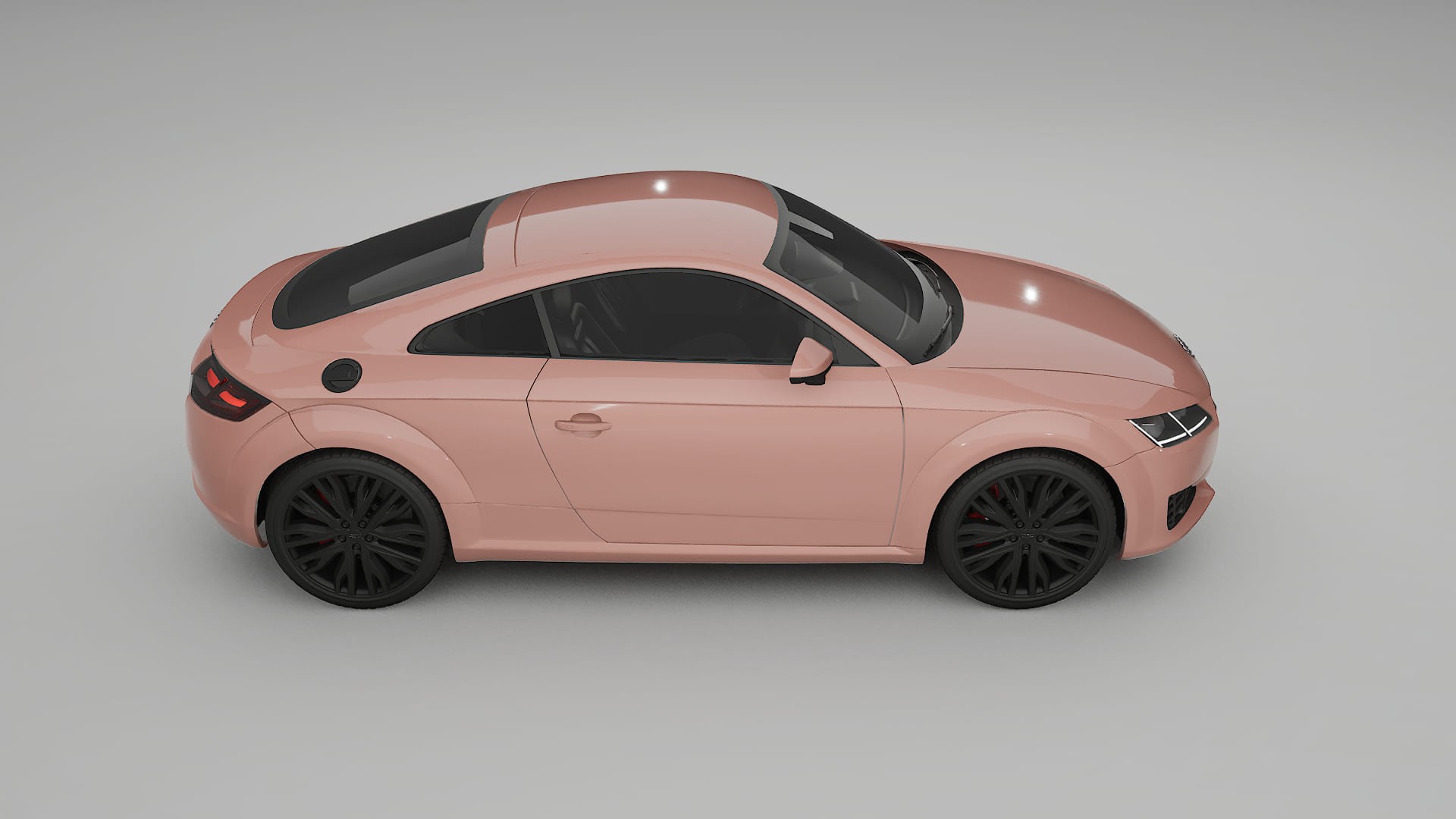 Audi TT Coupe 8S prefacelift pre LCI TPU Fényezésvédő Fólia | BLUSH Színváltós PPF – Teljesen Elővágott Készlet