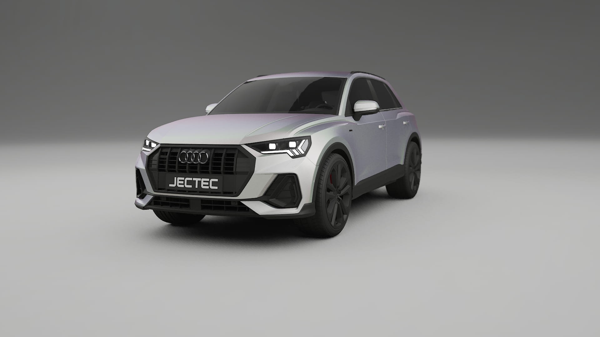 Audi Q3 S Line F3 TPU Fényezésvédő Fólia | NEBULA Színváltós PPF – Teljesen Elővágott Készlet