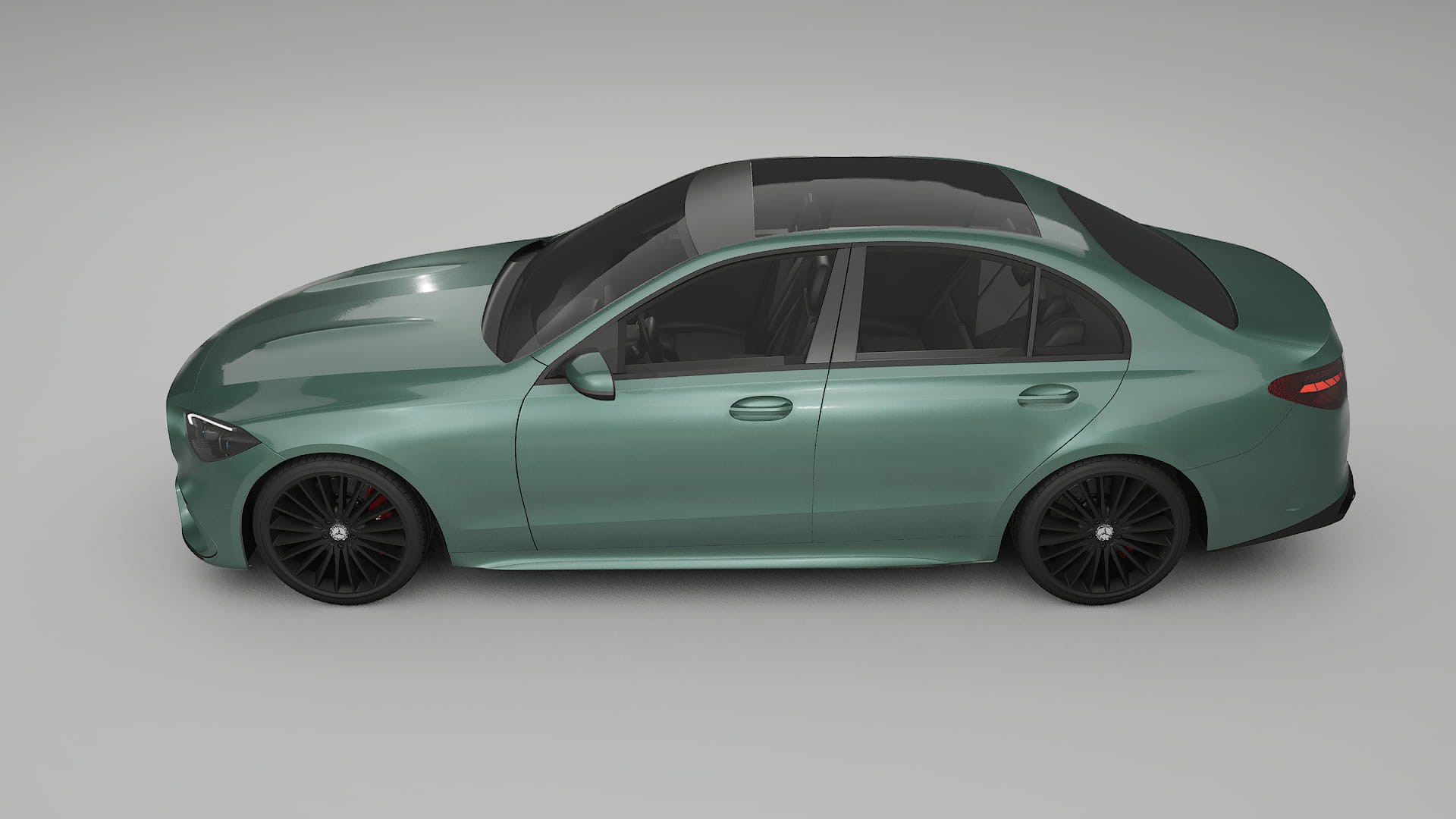 Mercedes C Class W206 TPU Fényezésvédő Fólia | EVERGREEN Színváltós PPF – Teljesen Elővágott Készlet