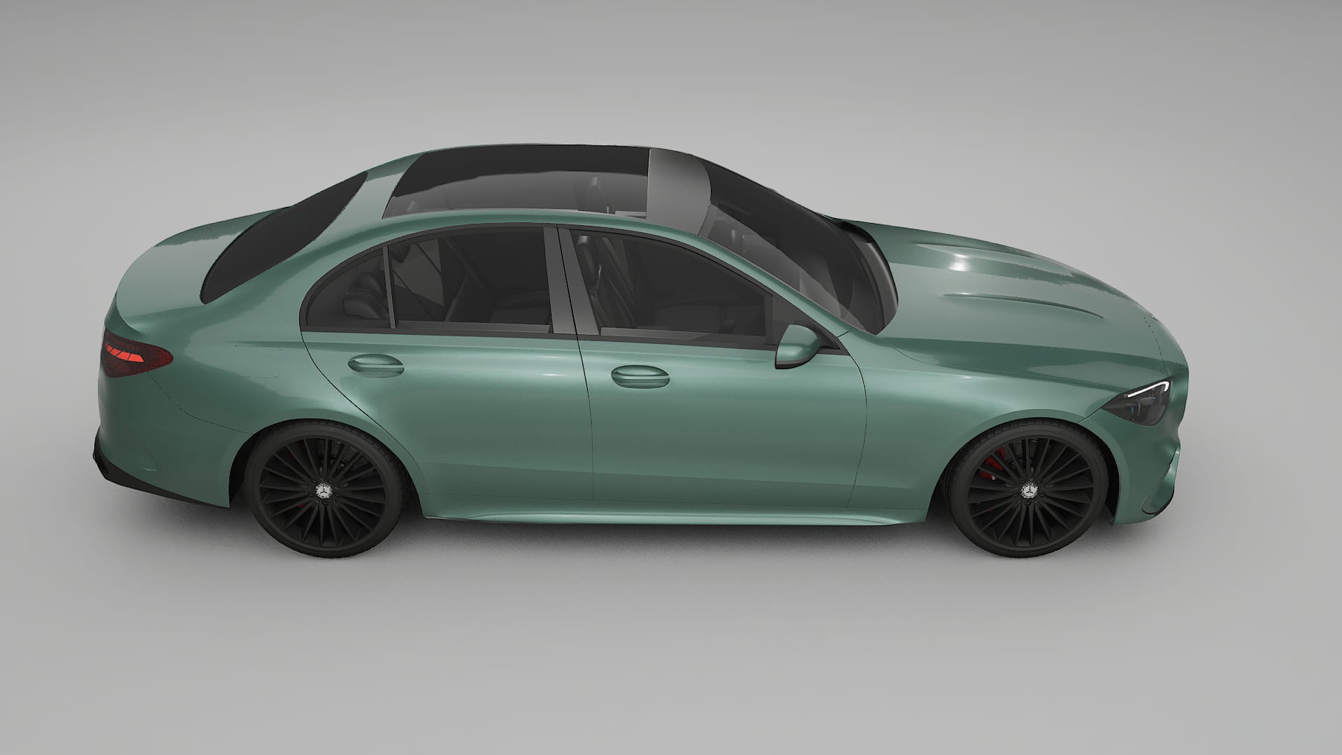 Mercedes C Class W206 TPU Fényezésvédő Fólia | EVERGREEN Színváltós PPF – Teljesen Elővágott Készlet